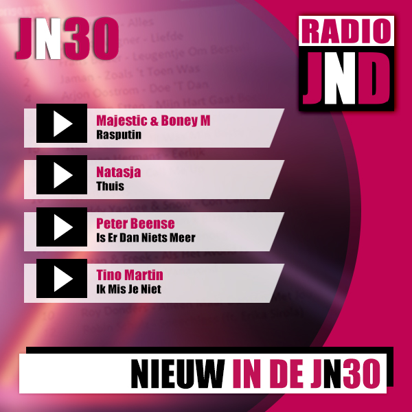 Deze week nieuw binnen in de JN30