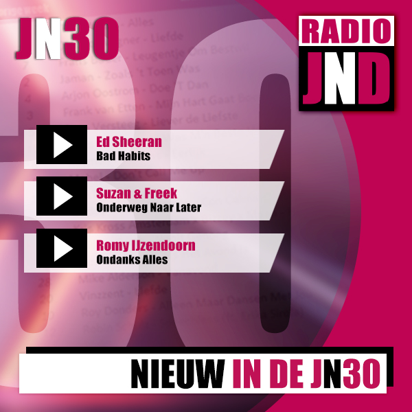Deze week nieuw binnen in de JN30