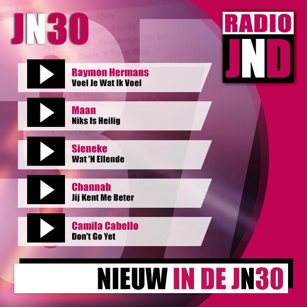 Deze week nieuw binnen in de JN30
