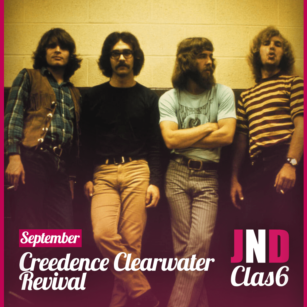 September is Creedence Clearwater Revival maand op JND Classics