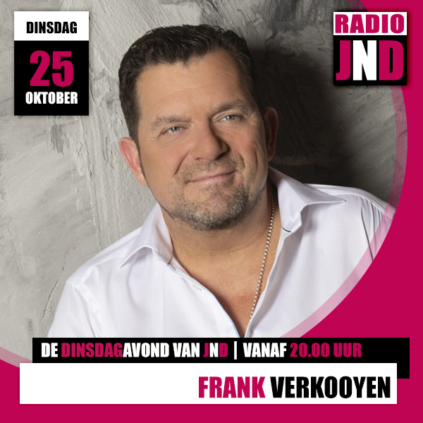 Frank Verkooyen te gast bij “De avond van JND”