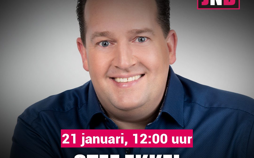 Stef Ekkel te gast bij “Het Weekend van JND”