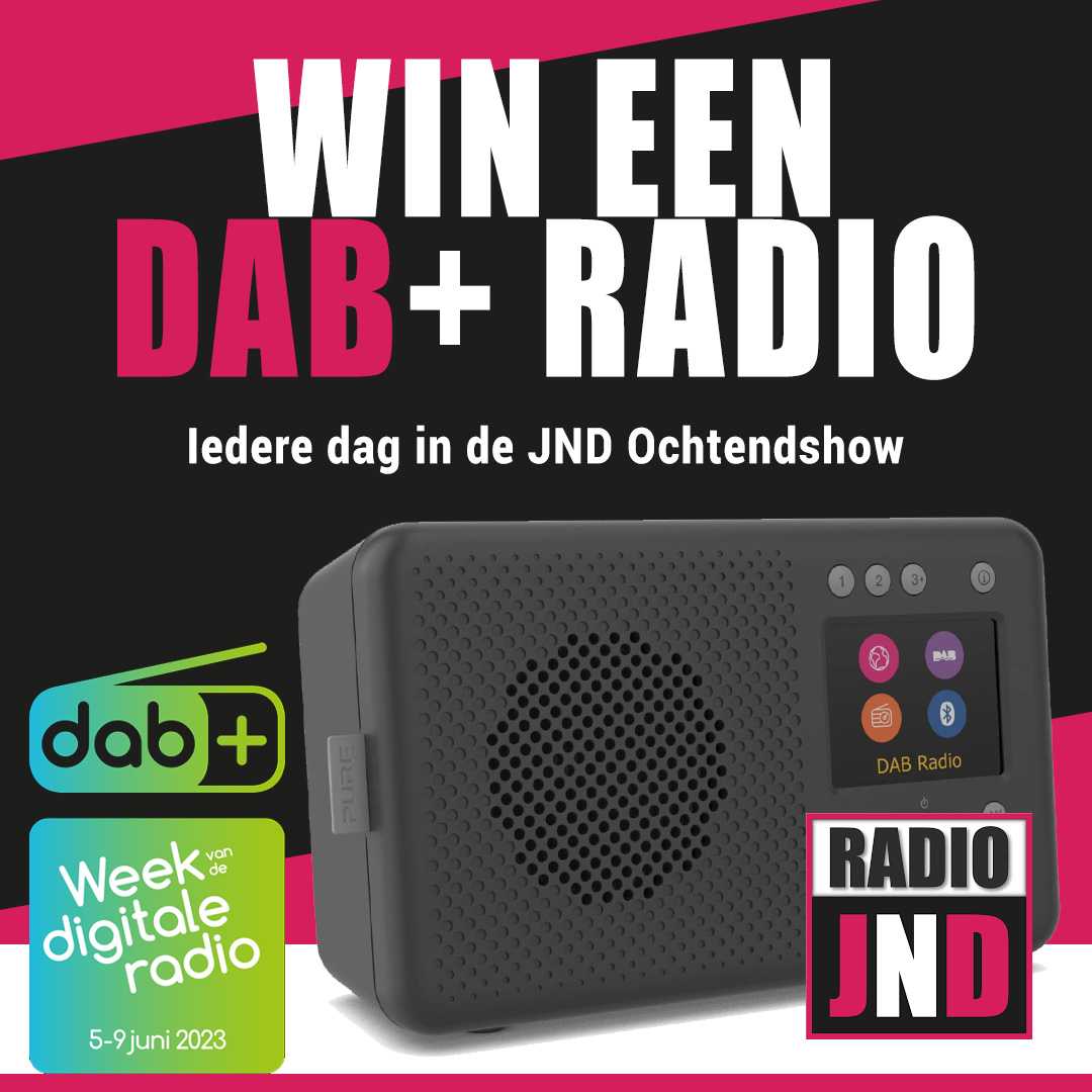 Win een DAB+ radio in de JND Ochtendshow