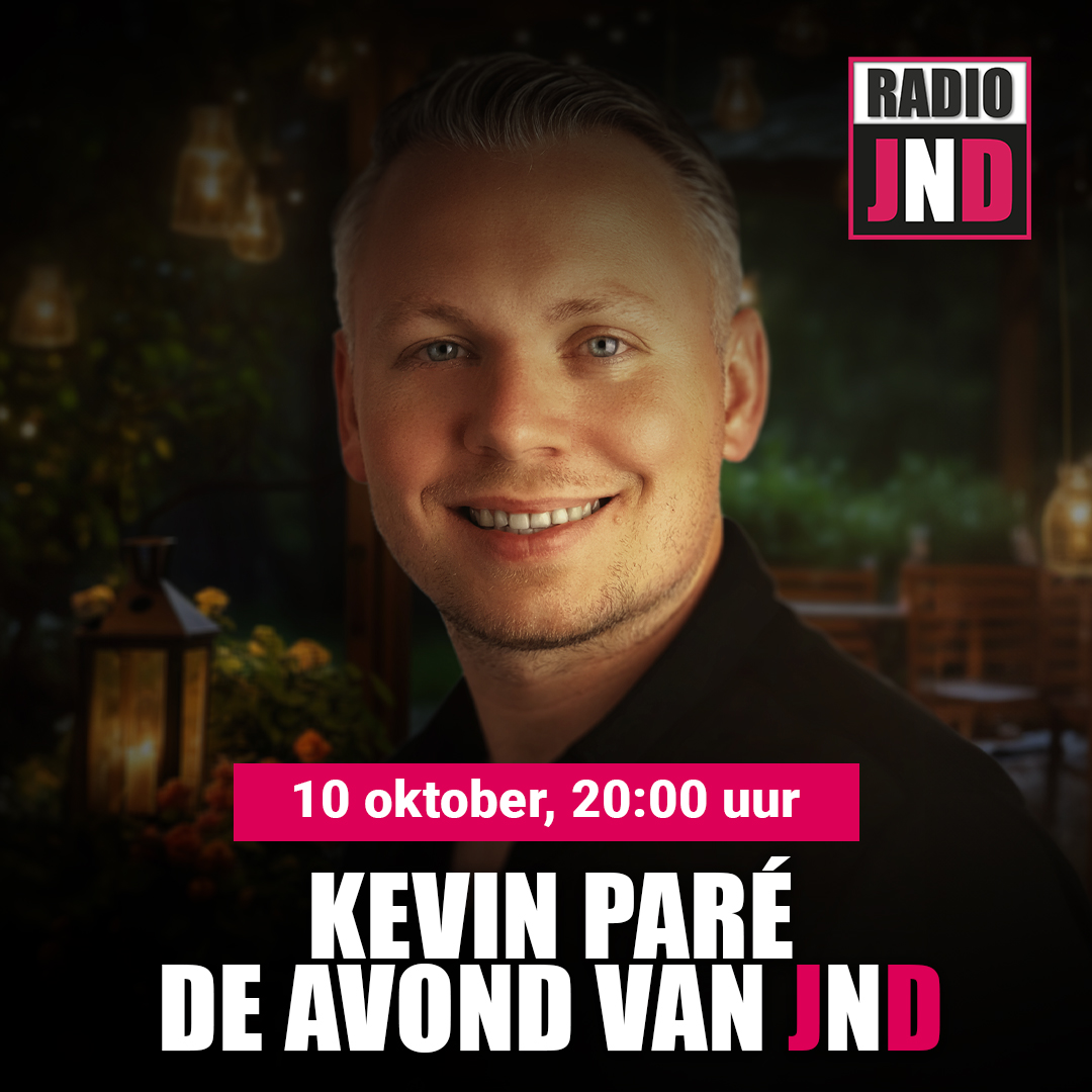 Kevin Paré te gast bij “De avond van JND”