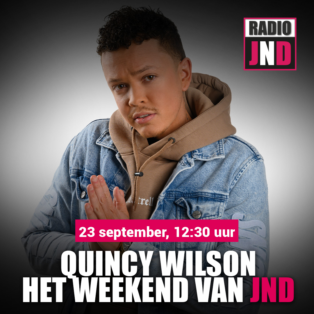 Quincy Wilson te gast bij “Het Weekend van JND”