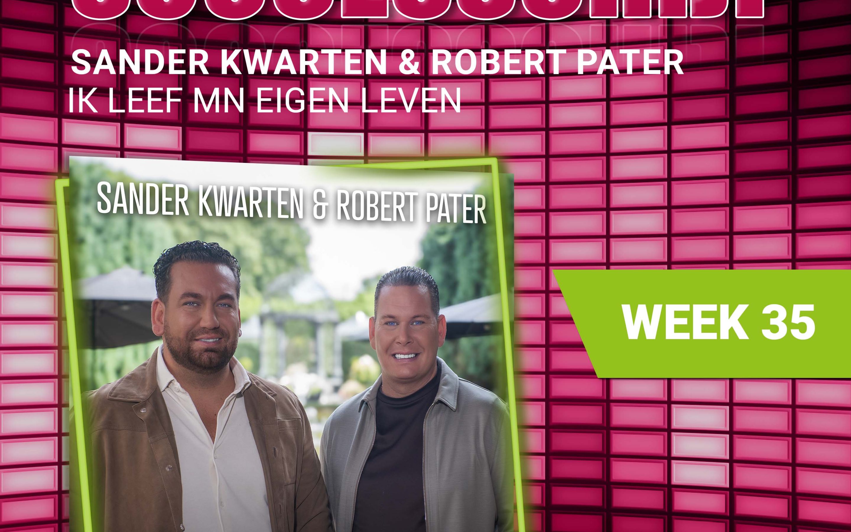 Sander Kwarten & Robert Pater – nieuwe successchijf week 35