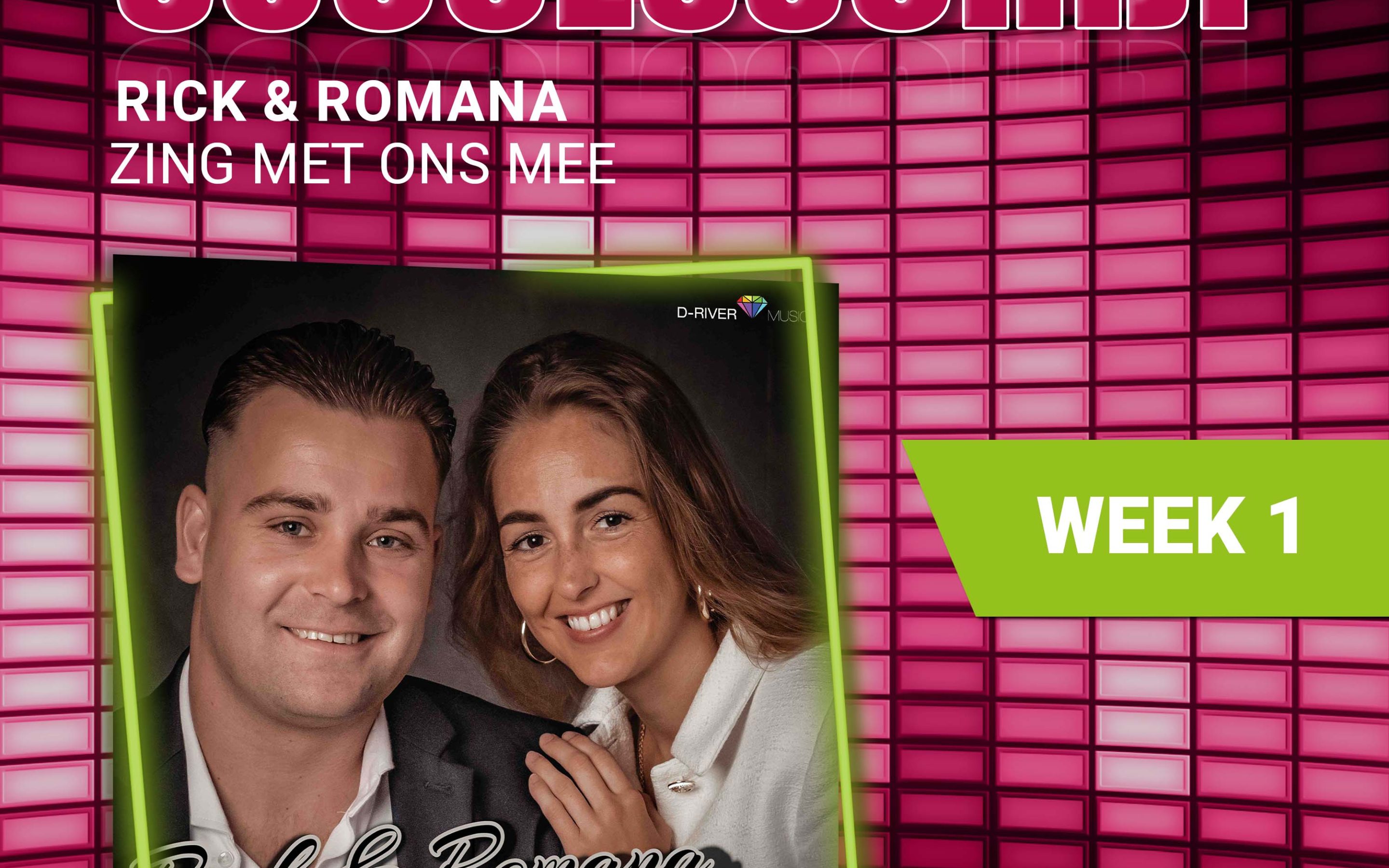 Rick & Romana – Zing Met Ons Mee  Successchijf Week 1