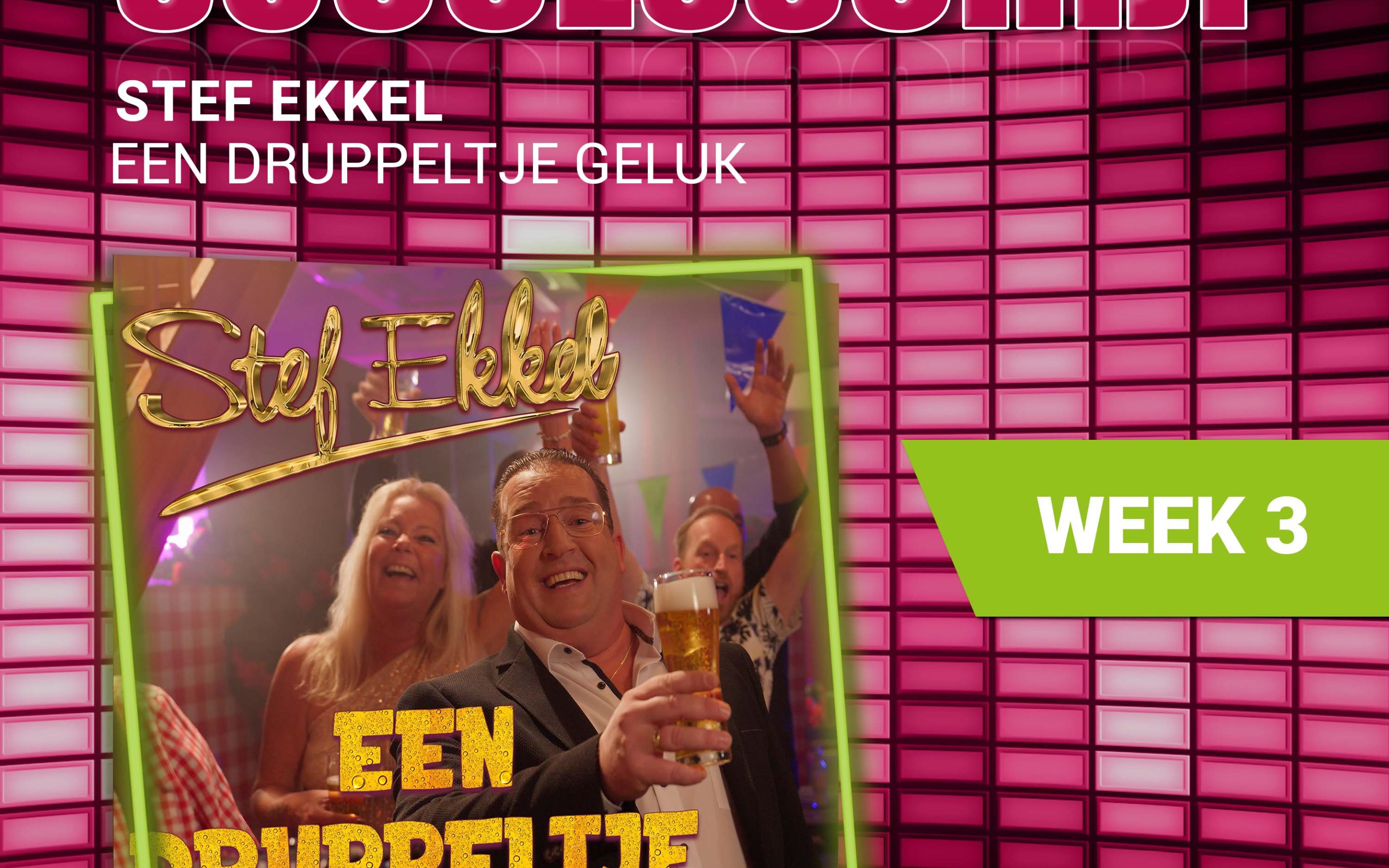 Stef Ekkel – Een Druppeltje Geluk is deze week de Successchijf