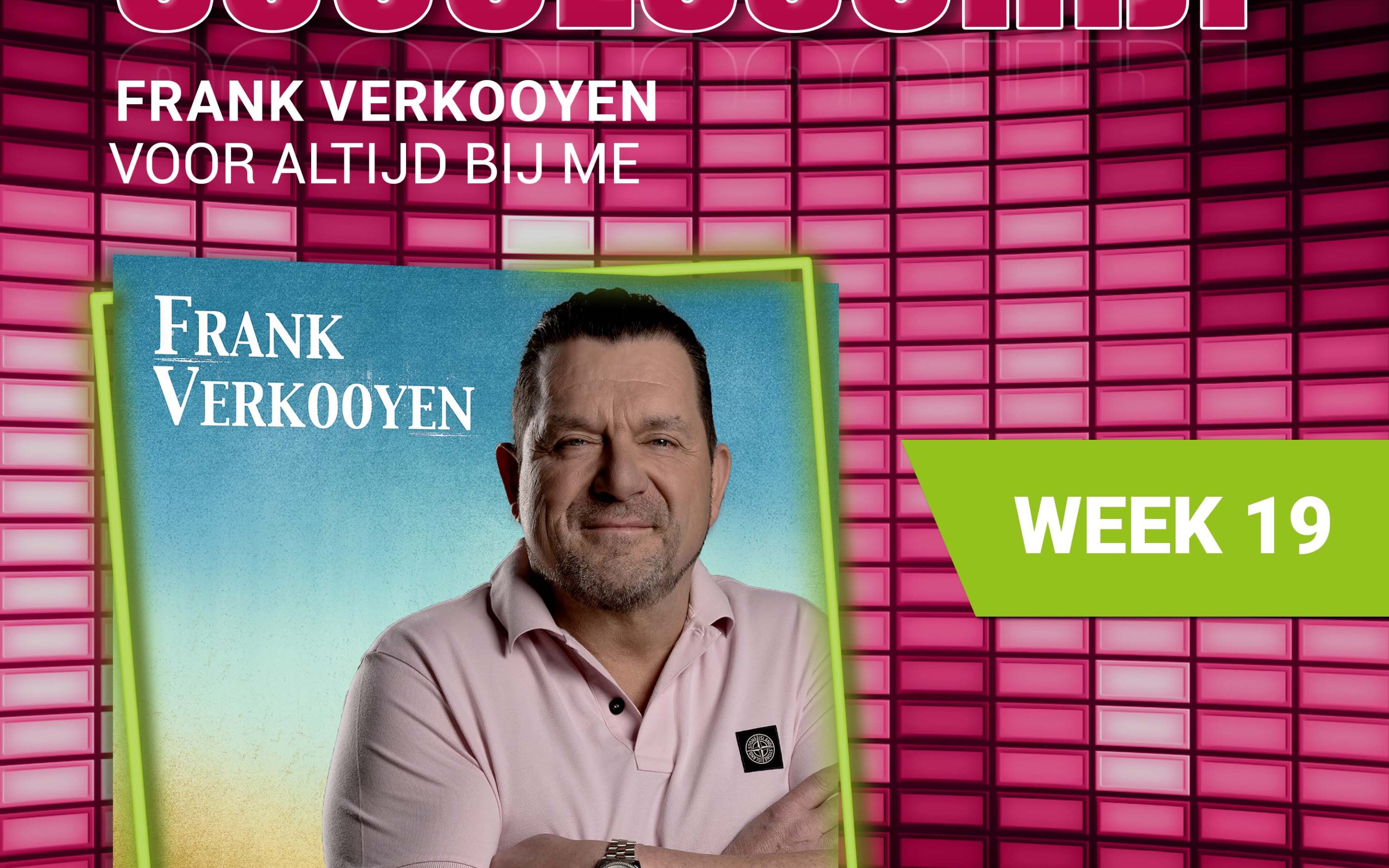 Frank Verkooyen – Voor Altijd Bij Me, is deze week “De Radio JND Successchijf”