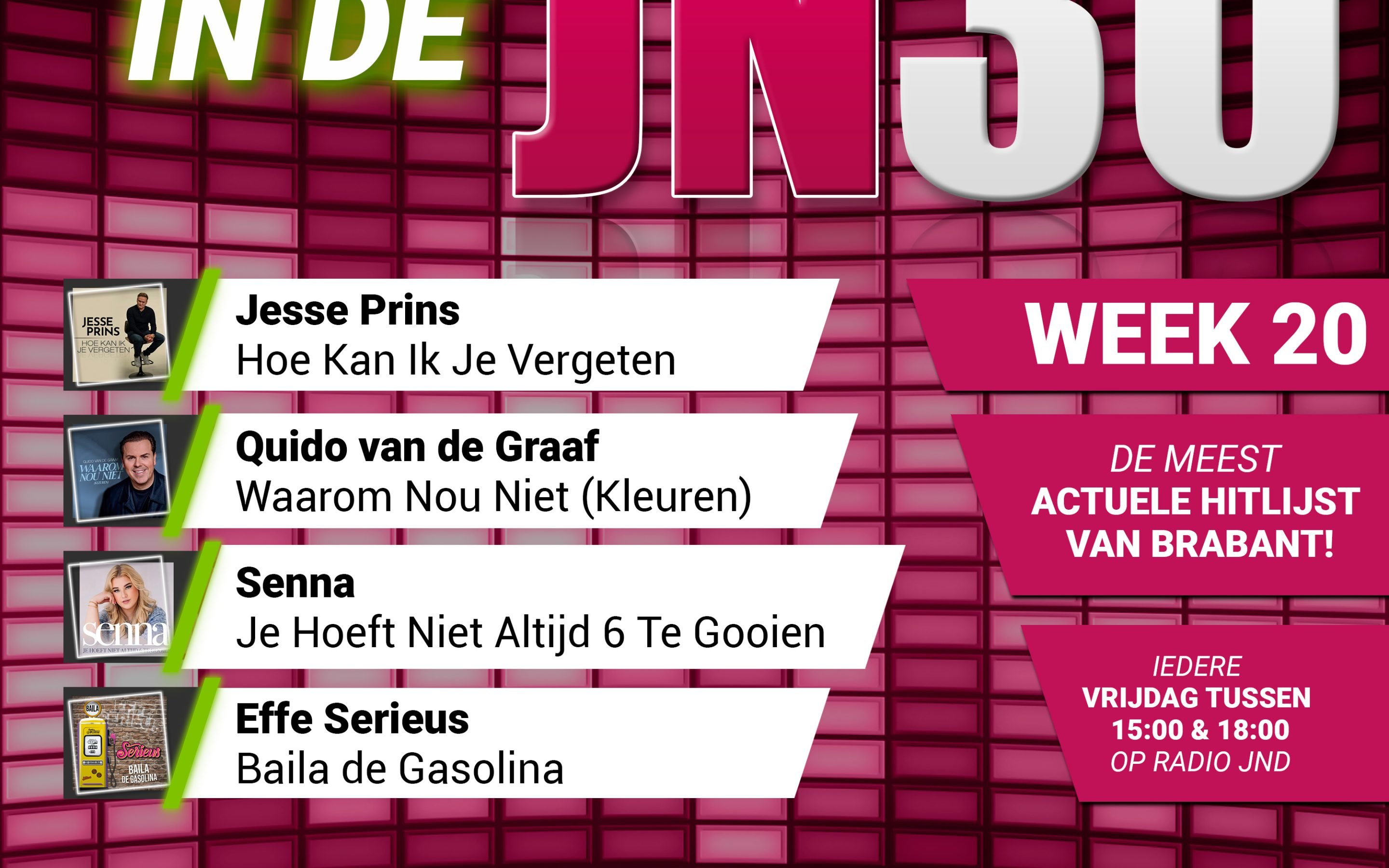 Vrijdag 16 Mei nieuw binnen in de JN30