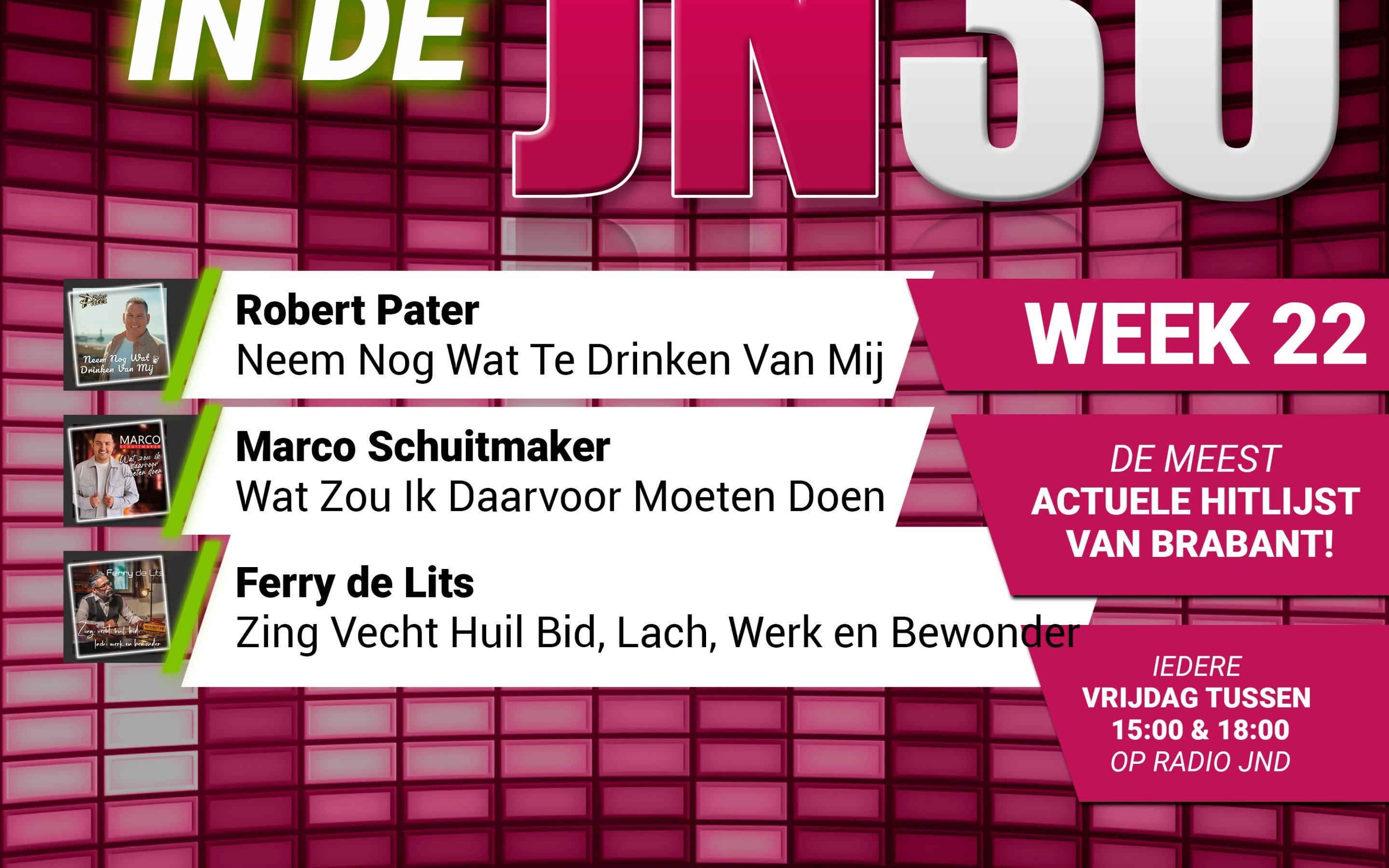 Vrijdag 30 Mei nieuw binnen in de JN30