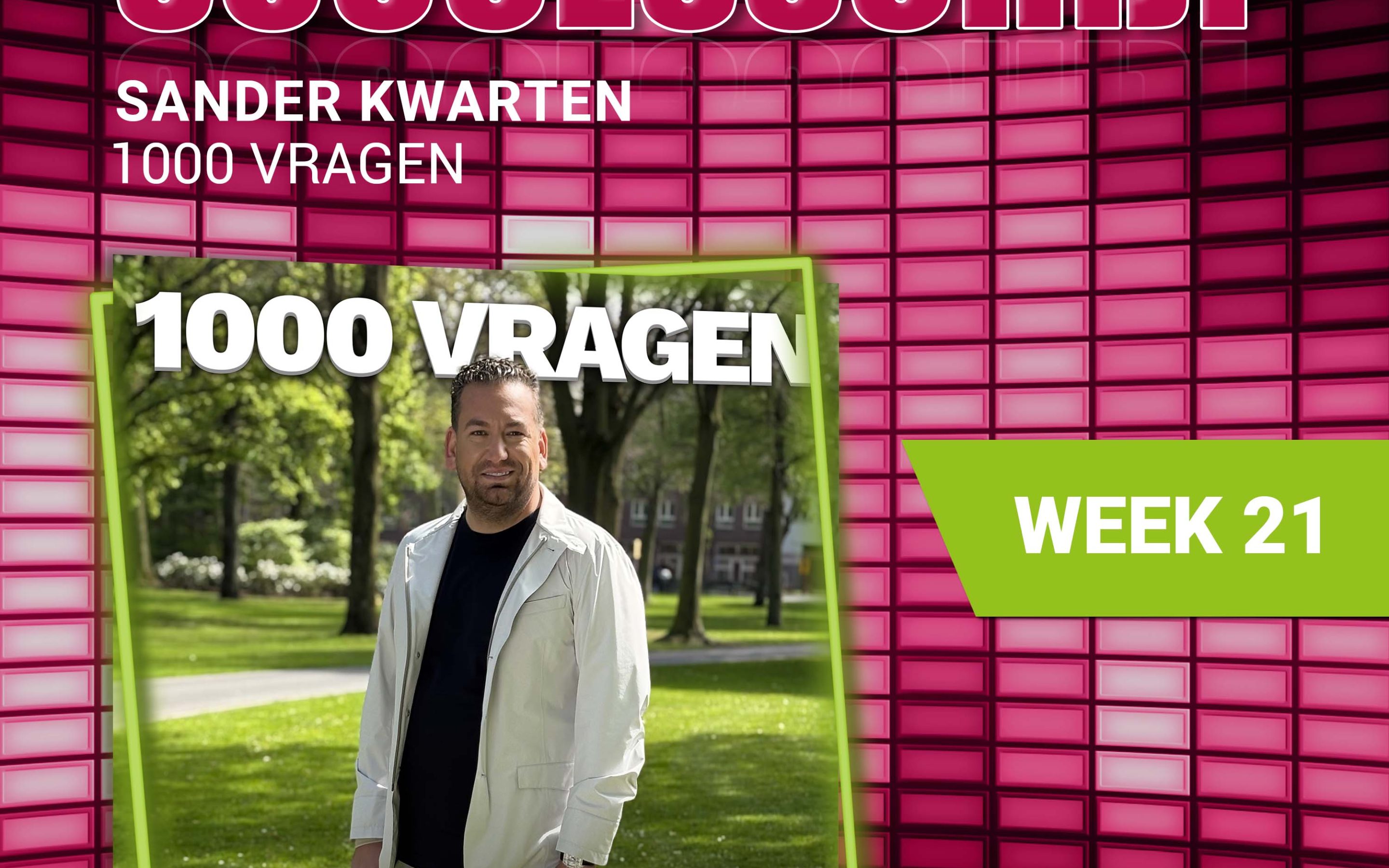 Sander Kwarten – 1000 Vragen, is deze week “De Radio JND Successchijf”