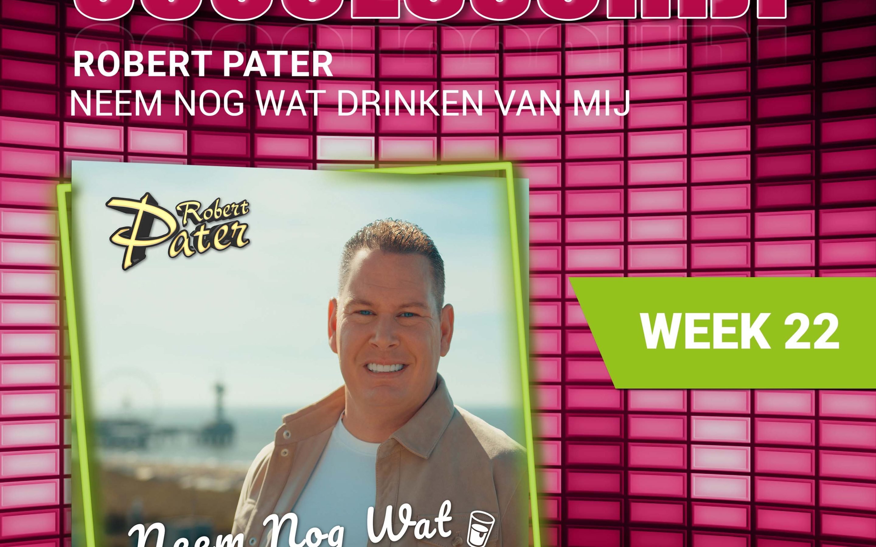 Robert Pater – Neem Nog Wat Drinken Van Mij, is deze week “De Radio JND Successchijf”