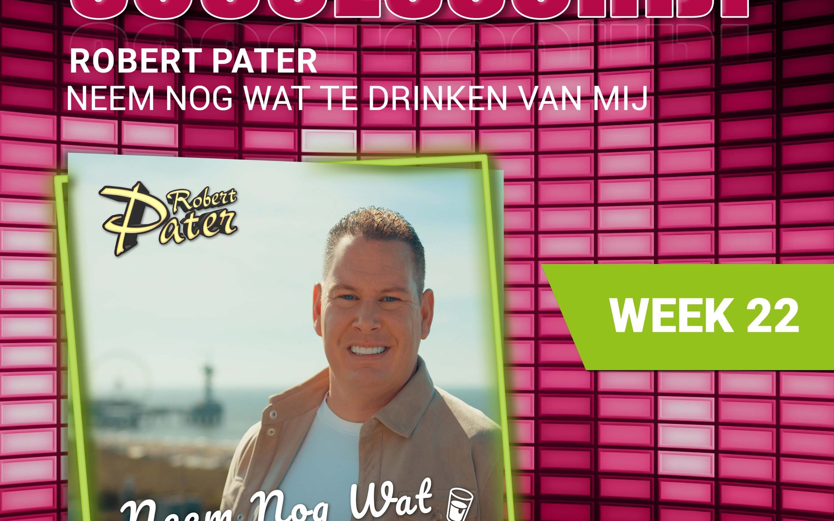 Robert Pater – Neem Nog Wat Te Drinken Van Mij, is deze week “De Radio JND Successchijf”