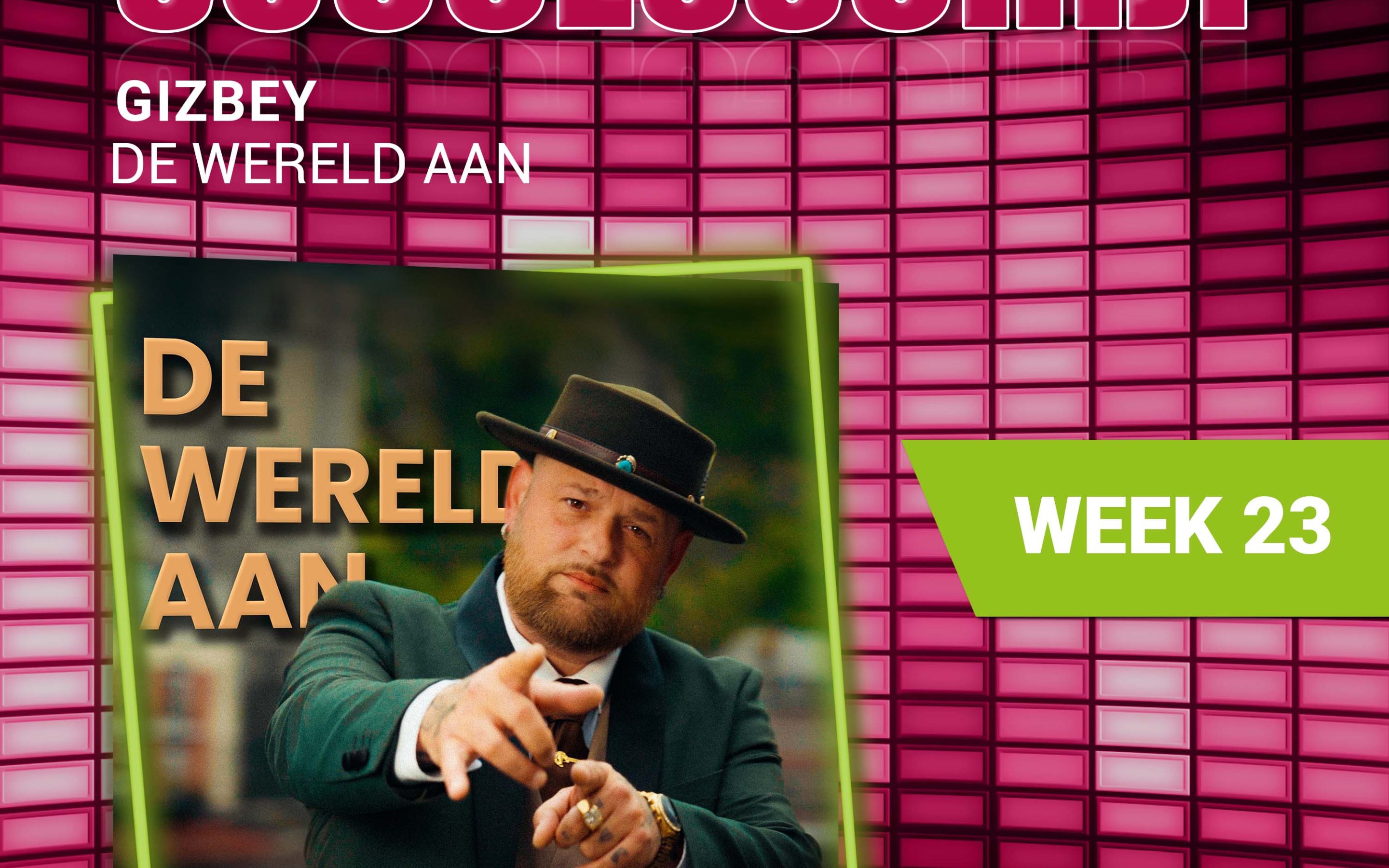 Gizbey – De Wereld Aan, is deze week “De Radio JND Successchijf”