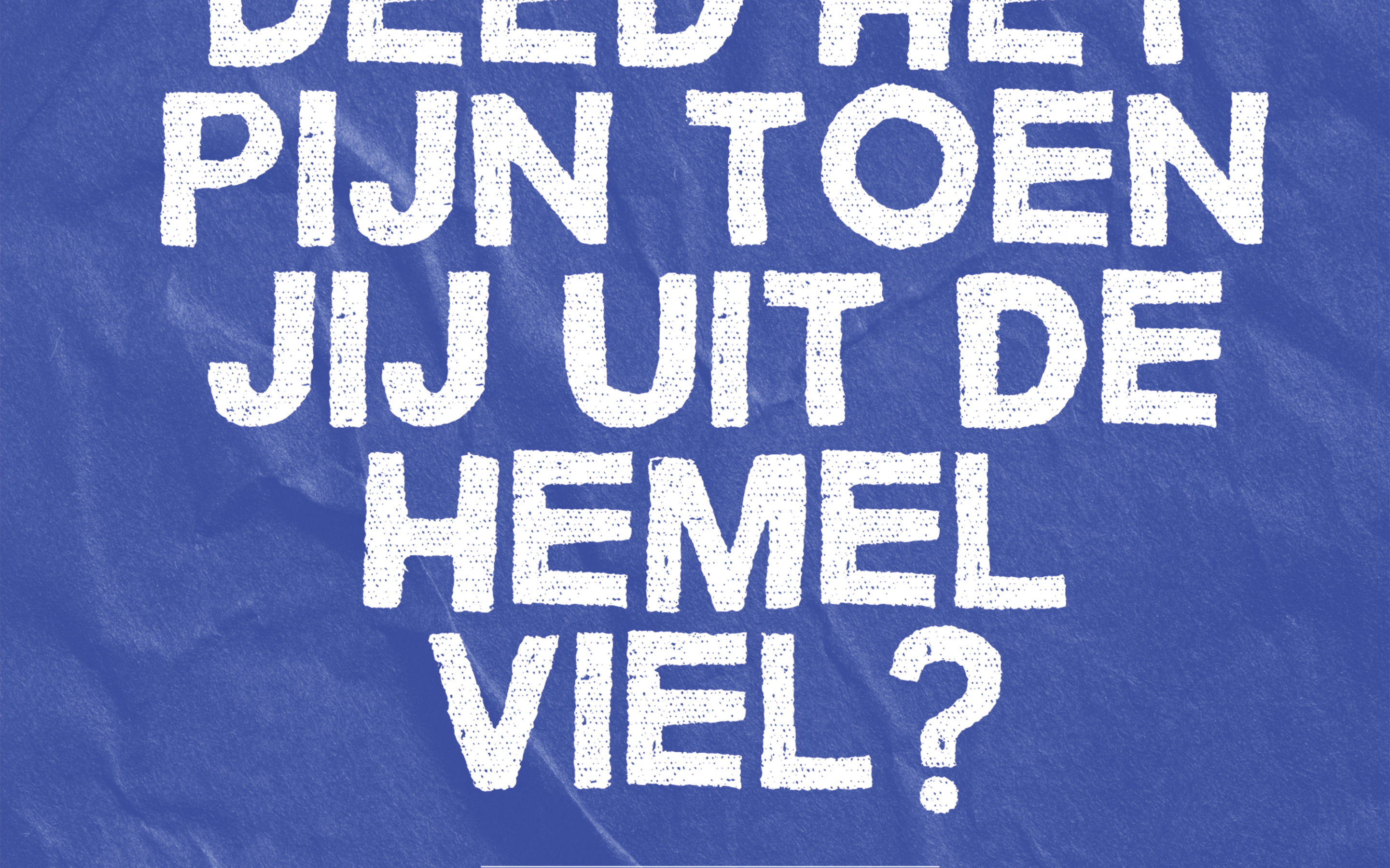 Henk Dissel – Deed Het Pijn Toen Jij Uit De Hemel Viel