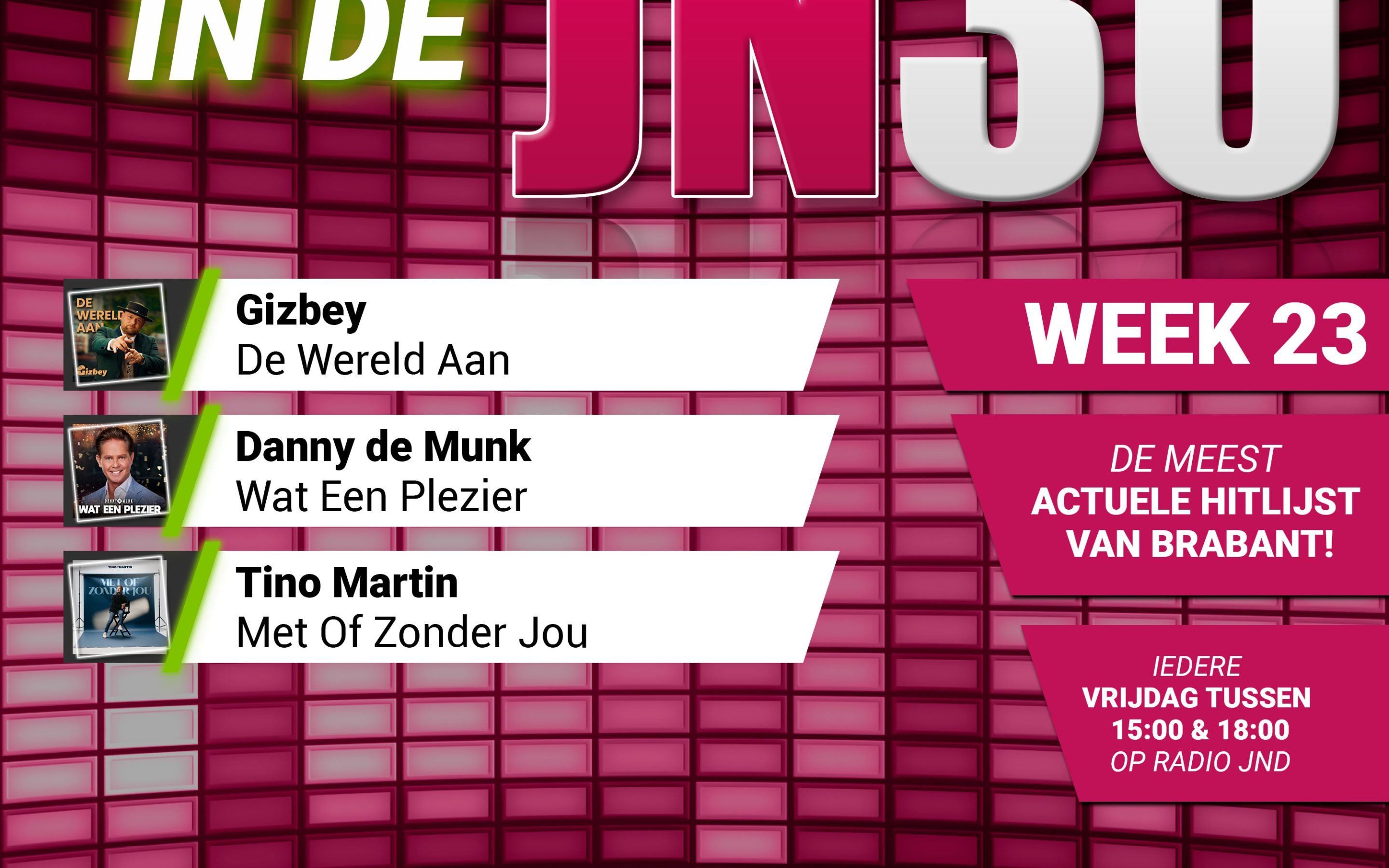 Vrijdag 6 Juni nieuw binnen in de JN30