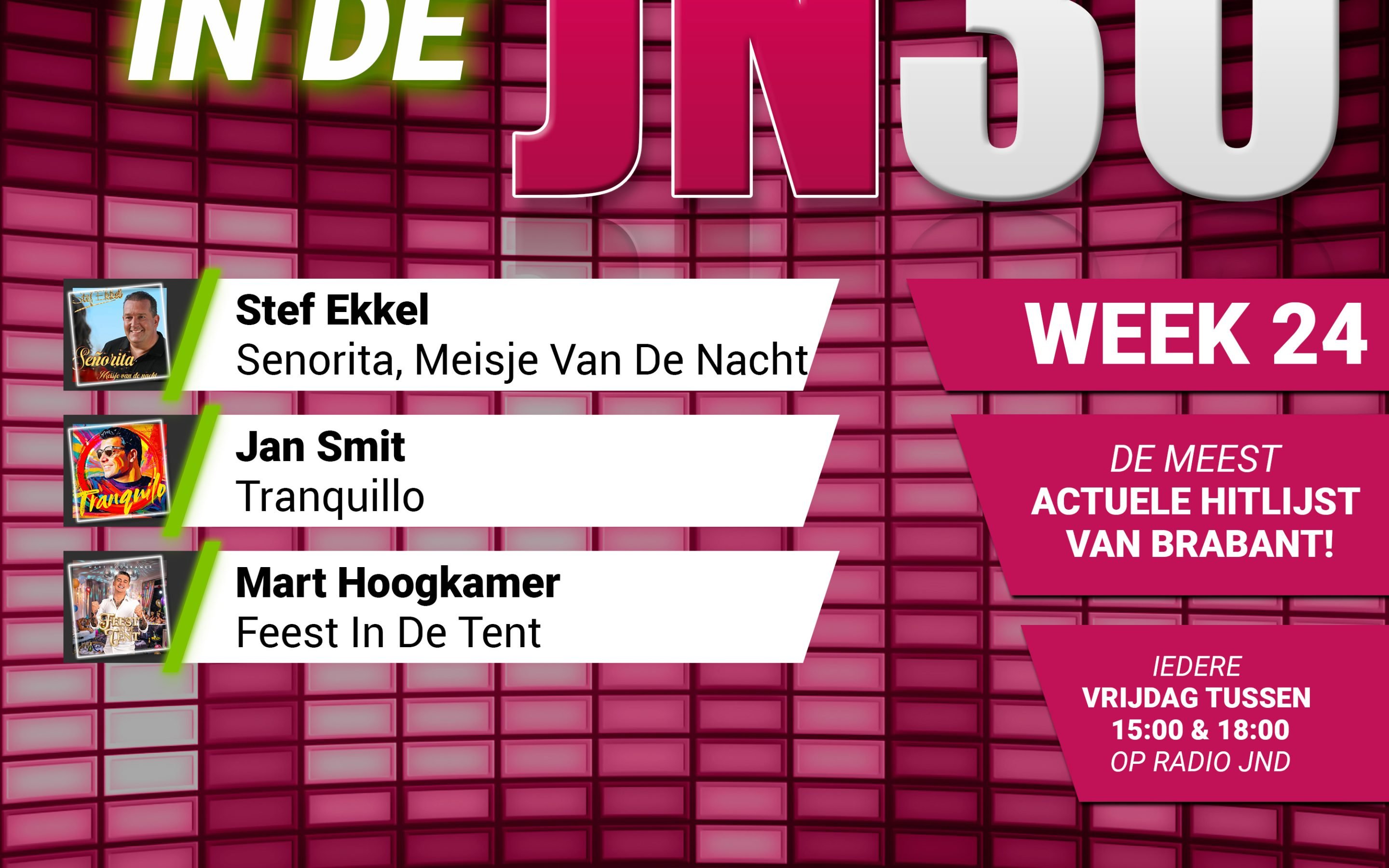 Vrijdag 13 Juni nieuw binnen in de JN30