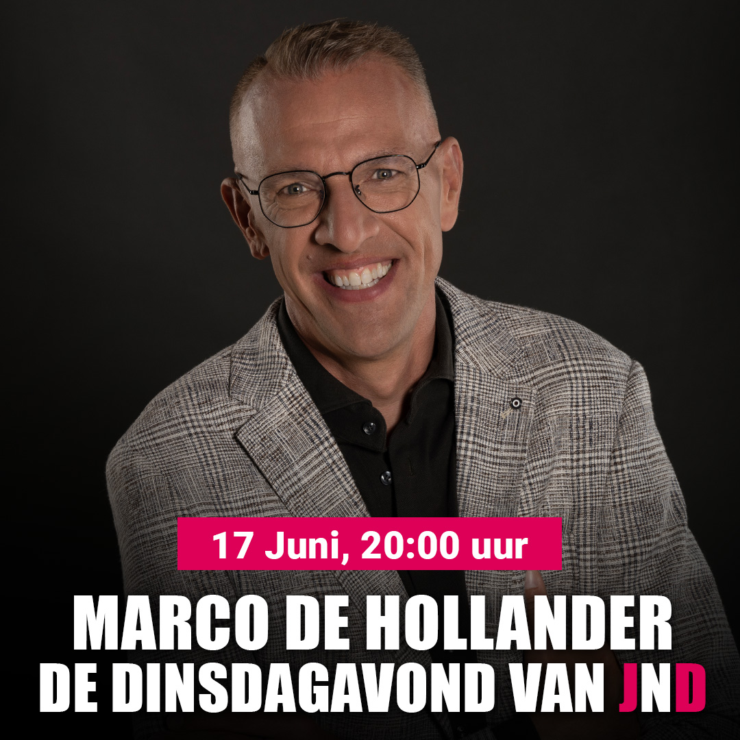 Marco de Hollander te gast bij “De Dinsdagavond van JND”
