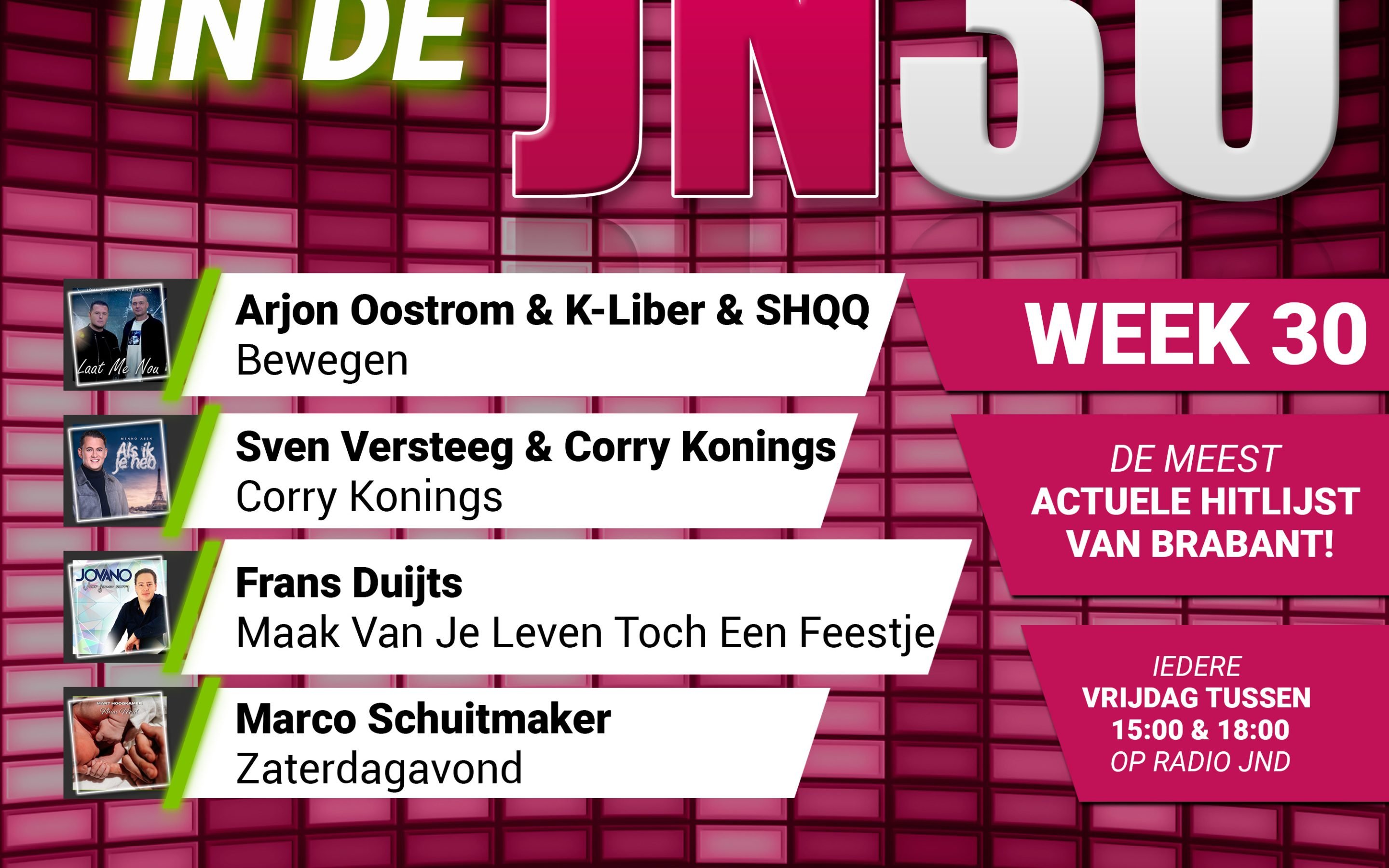 Vrijdag 25 Juli nieuw binnen in de JN30