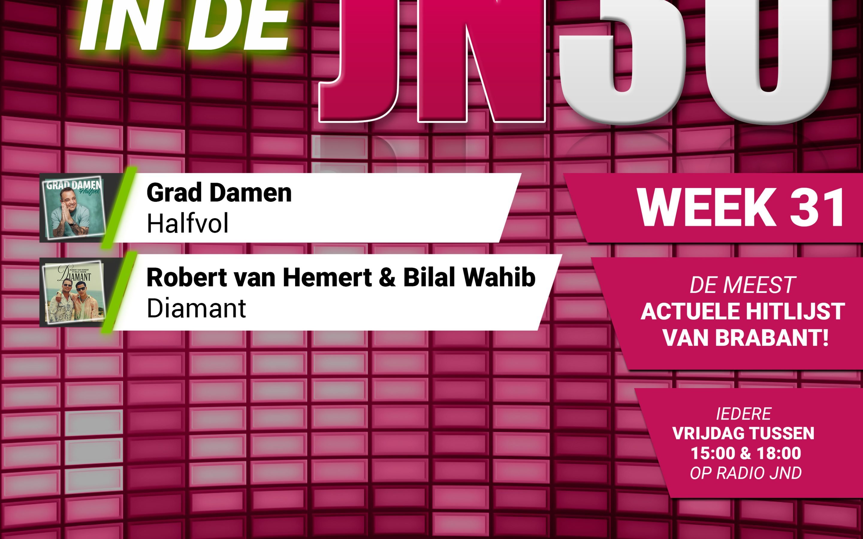 Vrijdag 1 Augustus nieuw binnen in de JN30