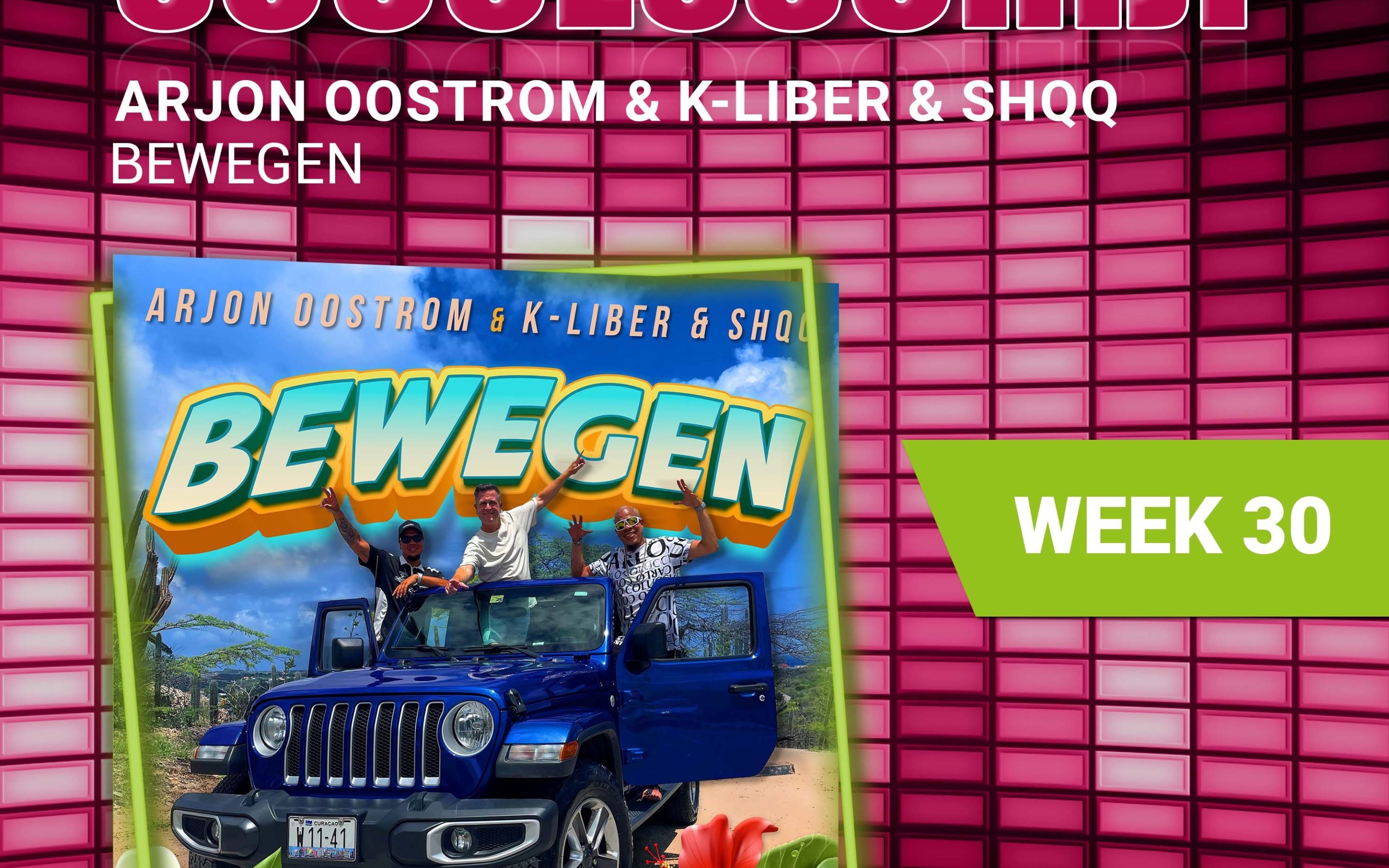 Arjon Oostrom & K-Liber & SHQQ – Bewegen, is deze week “De Radio JND Successchijf”