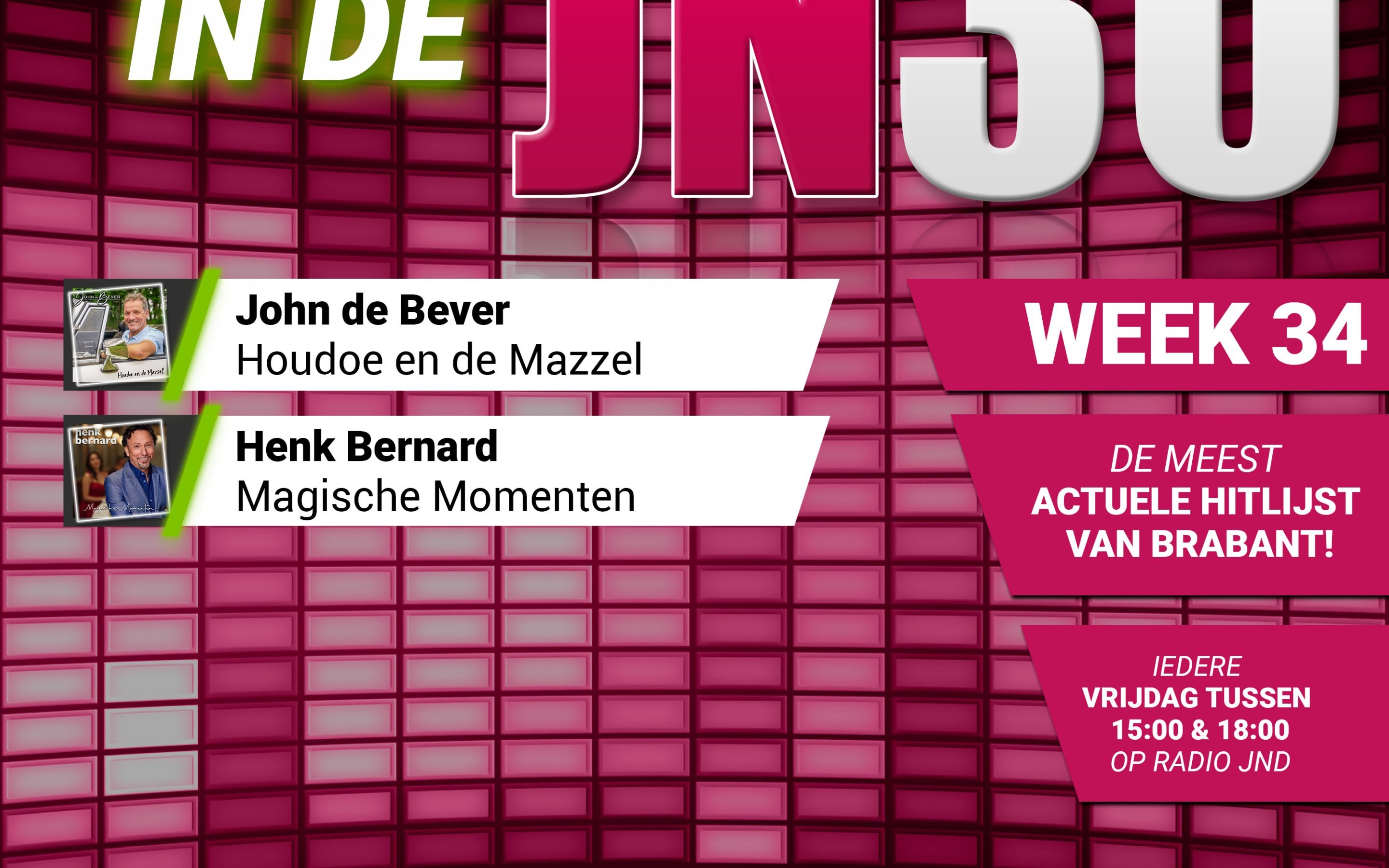 Vrijdag 22 Augustus nieuw binnen in de JN30