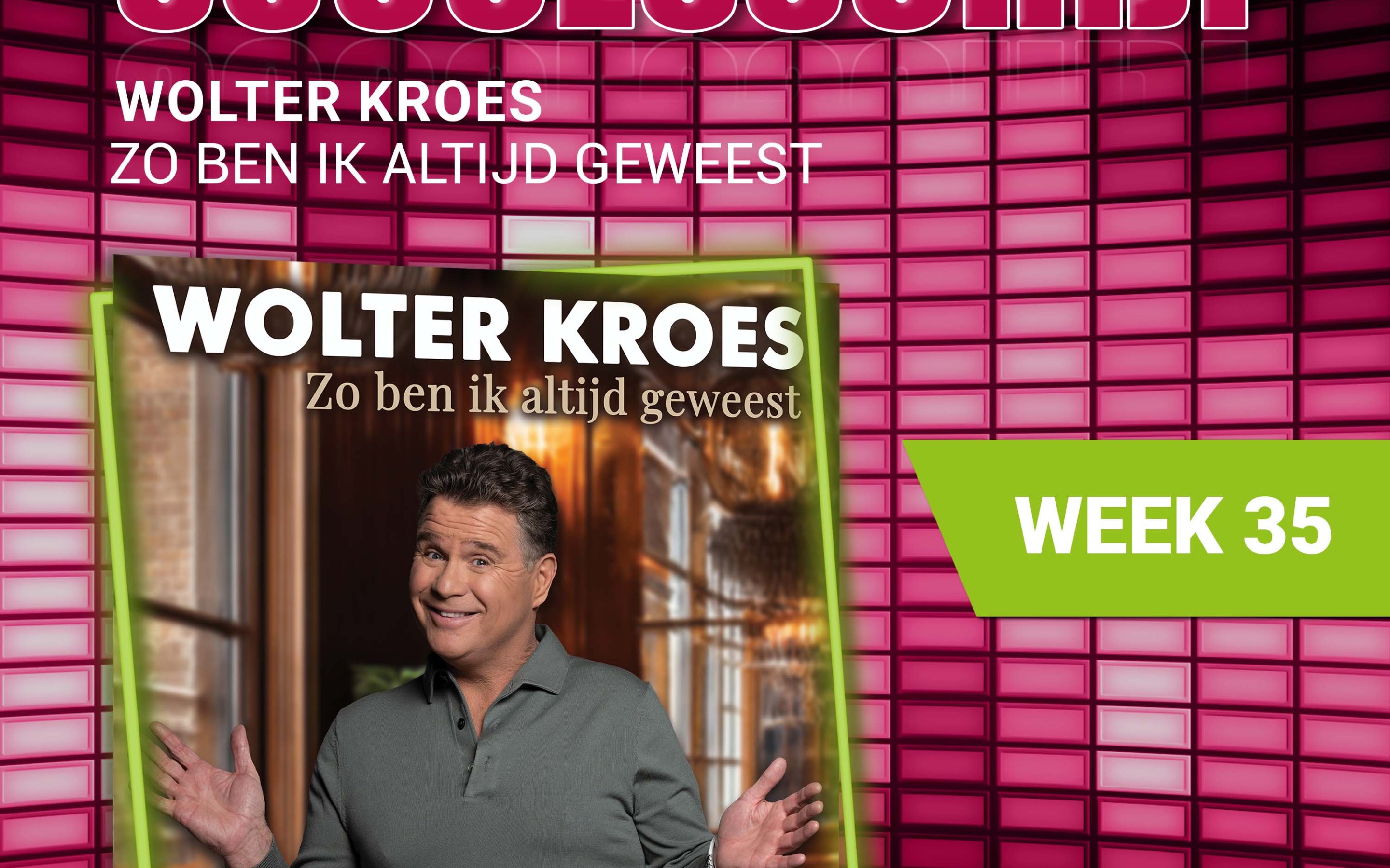 Wolter Kroes – Zo Ben Ik Altijd Geweest, is deze week “De Radio JND Successchijf”