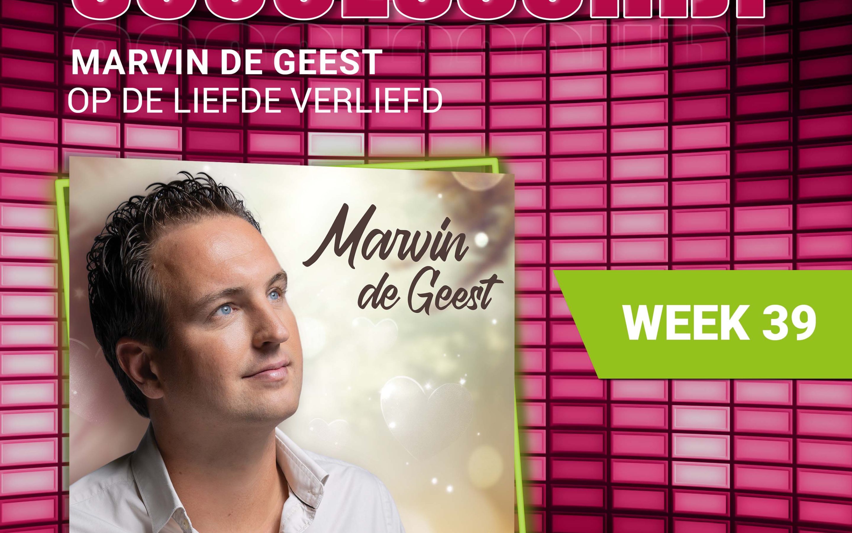 Marvin de Geest – Op De Liefde Verliefd, is deze week “De Radio JND Successchijf”