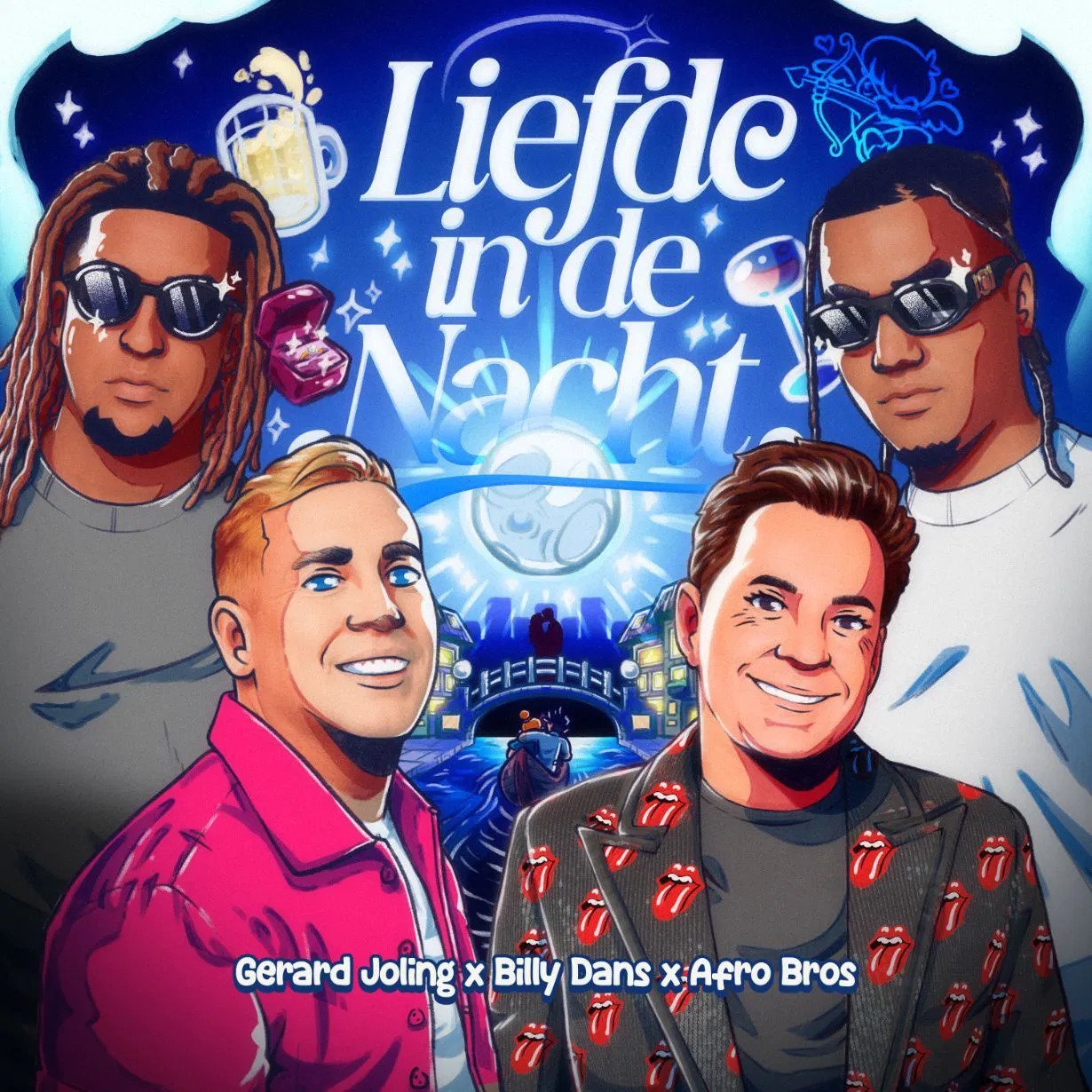 Gerard Joling x Billy Dans x Afro Bros – Liefde In De Nacht