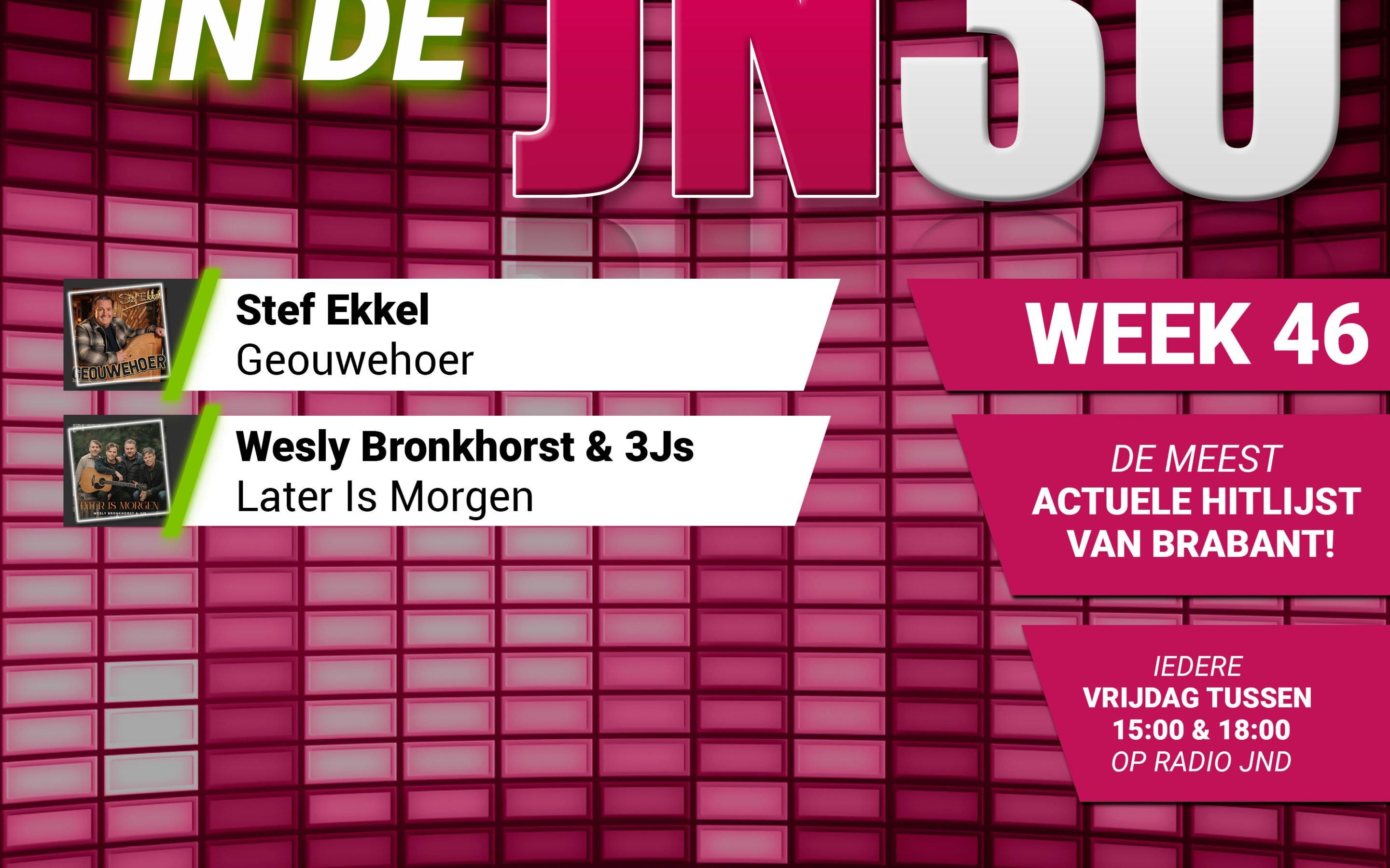 Vrijdag 14 November nieuw binnen in de JN30