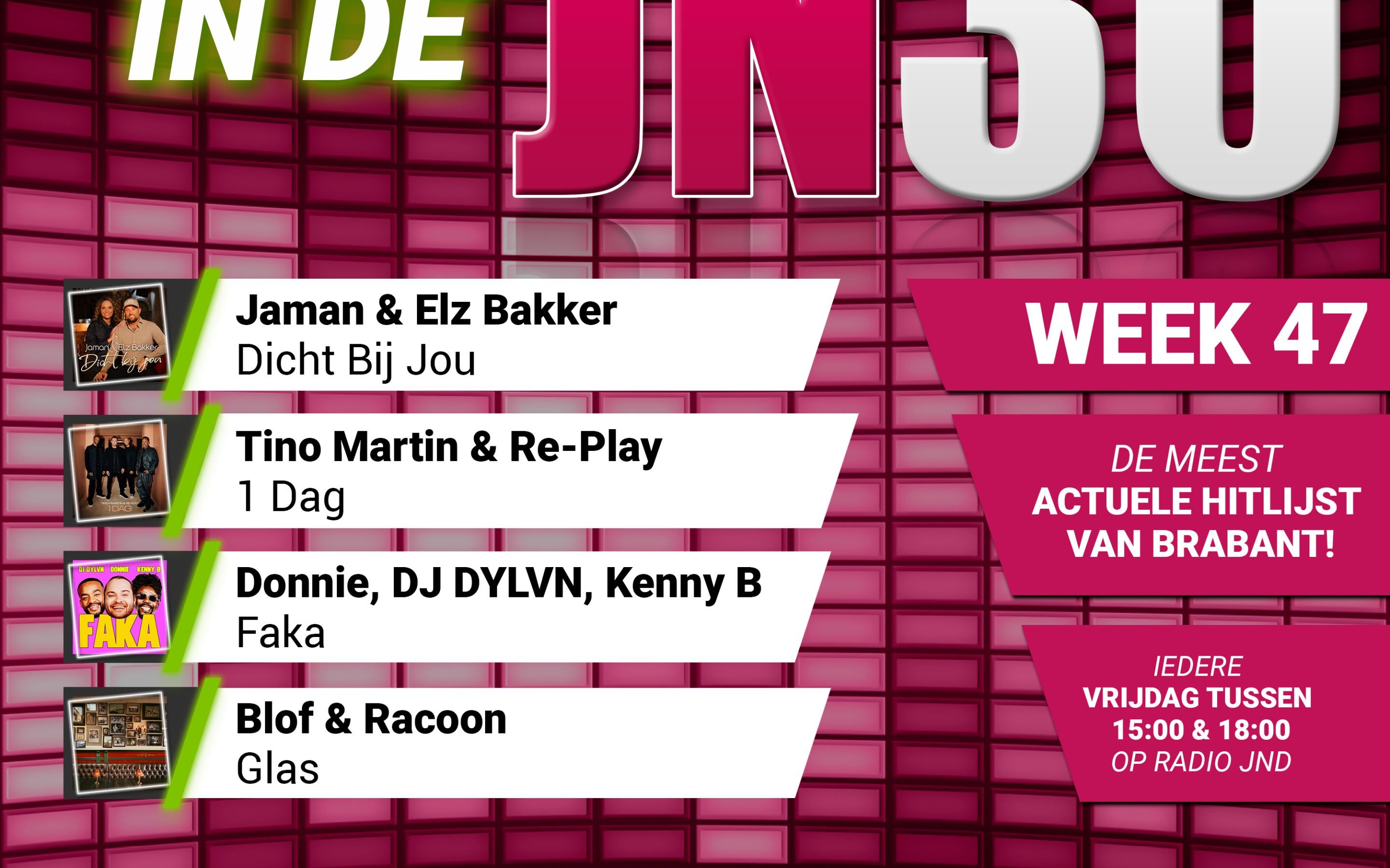 Vrijdag 21 November nieuw binnen in de JN30