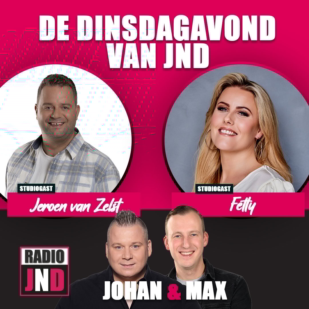 Jeroen van Zelst & Fetty te gast bij “De Dinsdagavond van JND”