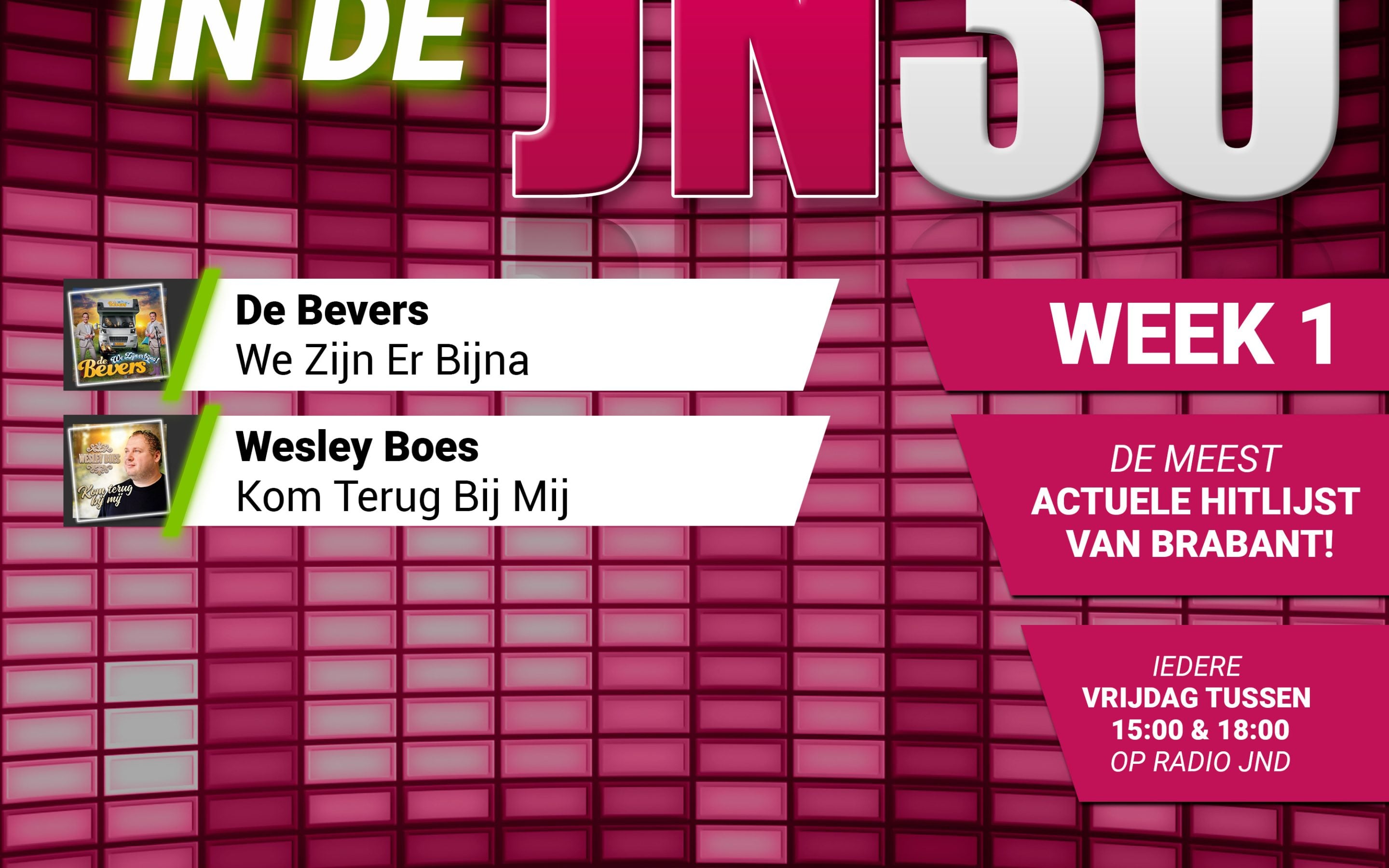 Vrijdag 2 Januari nieuw binnen in de JN30