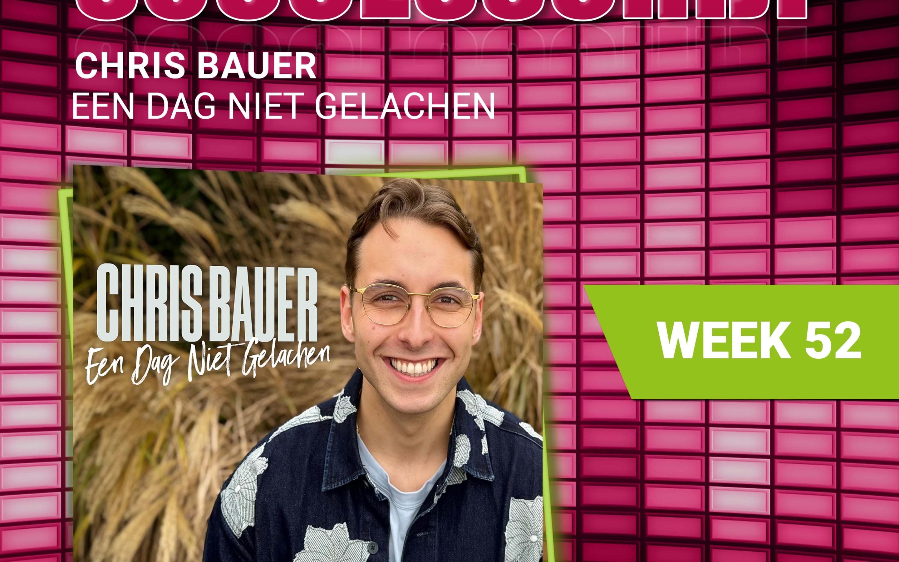 Chris Bauer – Een Dag Niet Gelachen, is deze week “De Radio JND Successchijf”