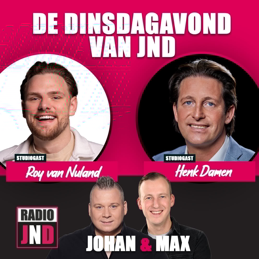 Roy van Nuland & Henk Damen te gast bij “De Dinsdagavond van JND”