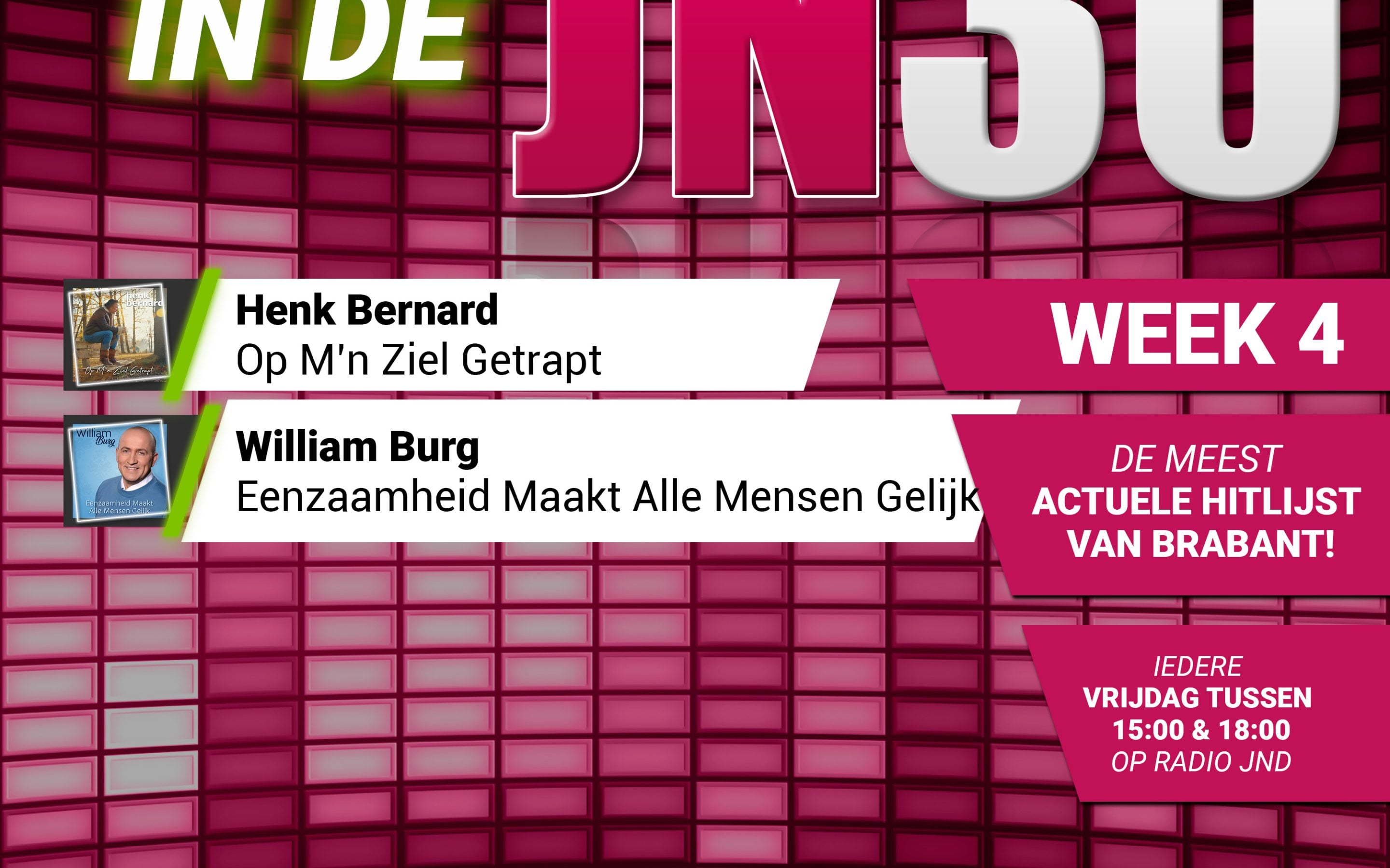Vrijdag 23 Januari nieuw binnen in de JN30