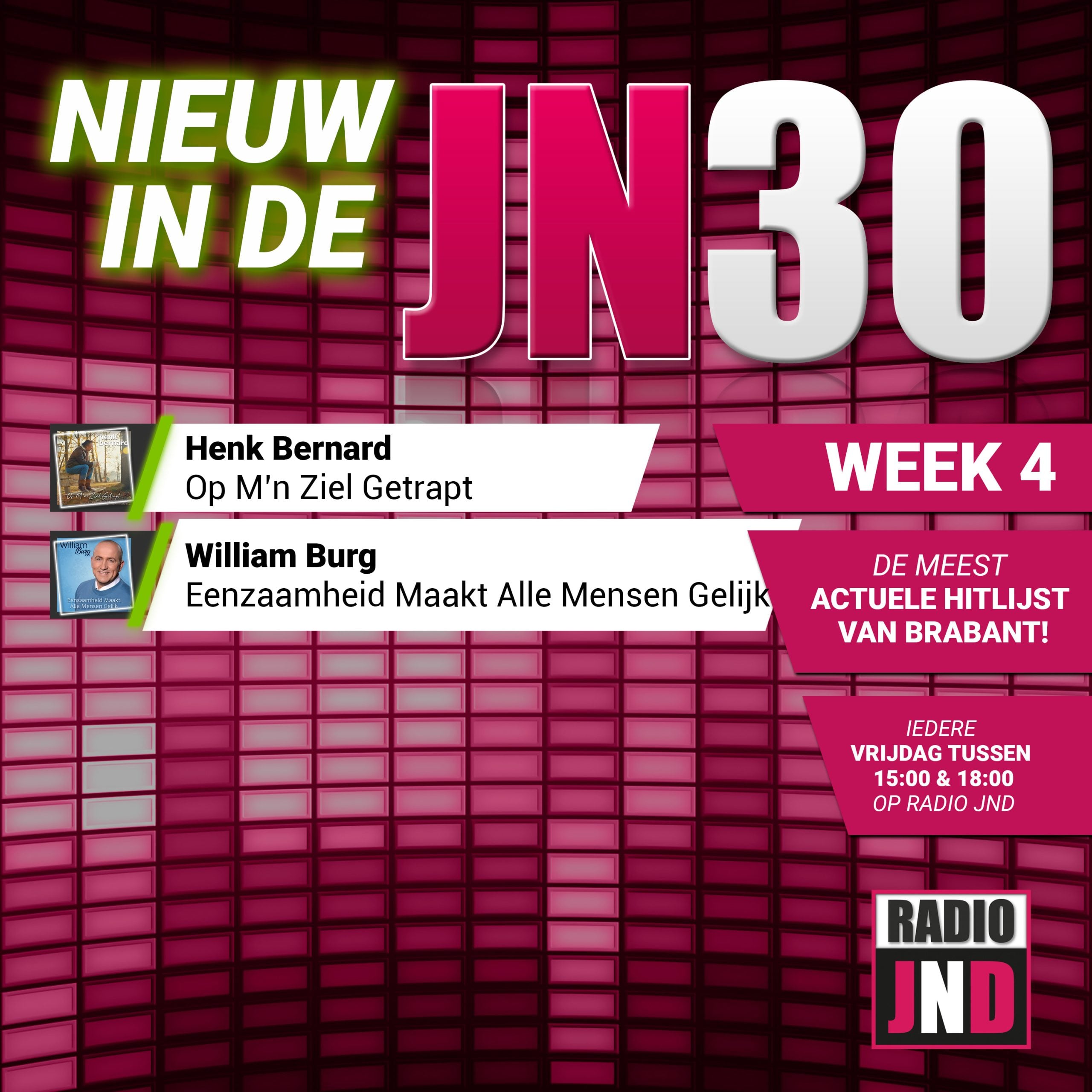 JN30 Nieuwe Binnenkomers Week 4