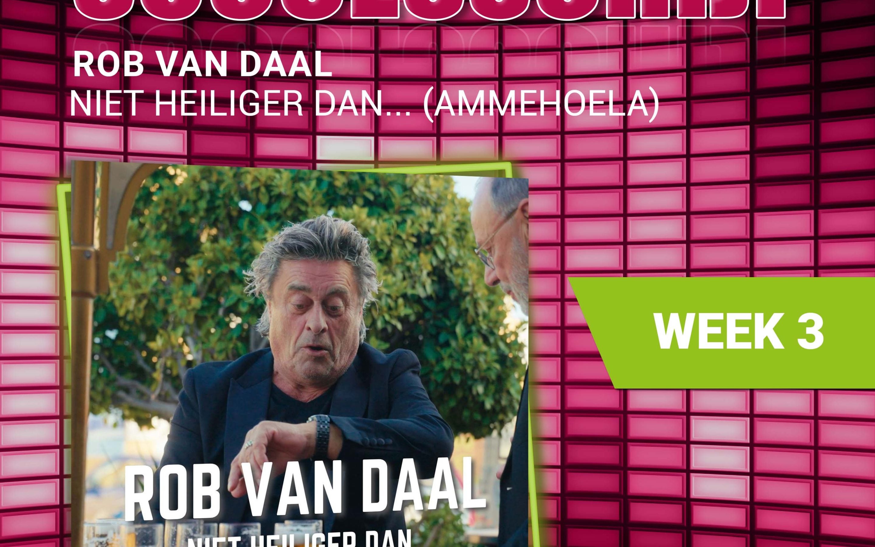 Rob Van Daal – Niet Heiliger Dan… (Ammehoela), is deze week “De Radio JND Successchijf”