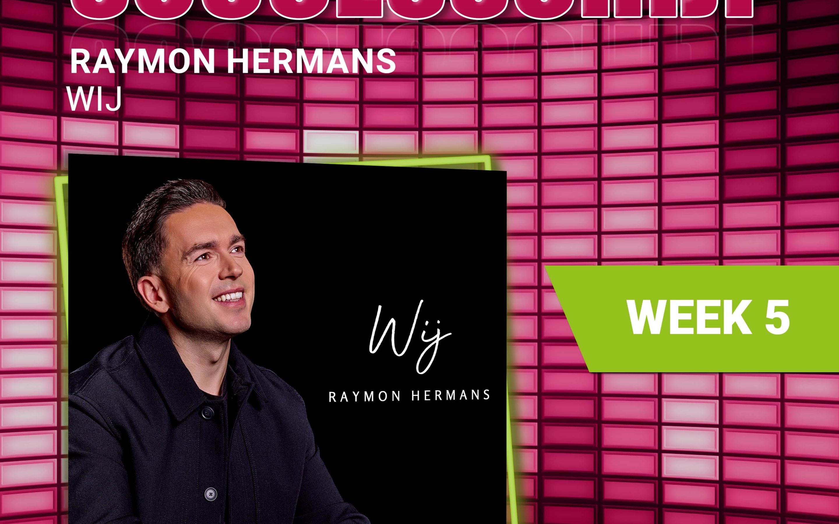 Raymon Hermans – Wij, is deze week “De Radio JND Successchijf”