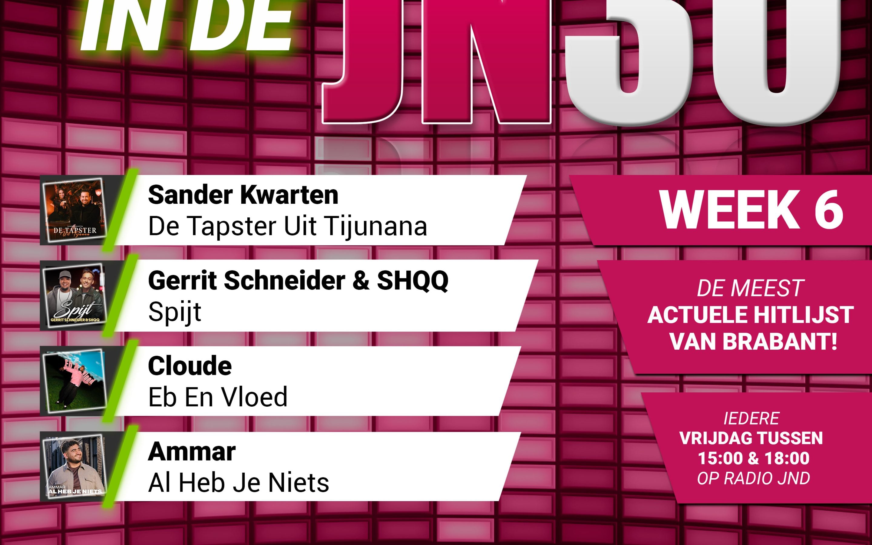 Vrijdag 6 Februari nieuw binnen in de JN30