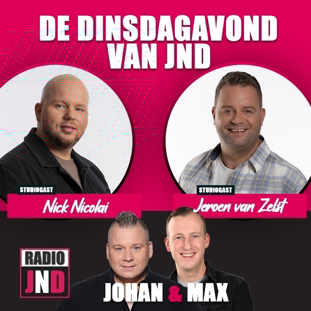 Jeroen van Zelst & Nick Nicolai te gast bij “De Dinsdagavond van JND”