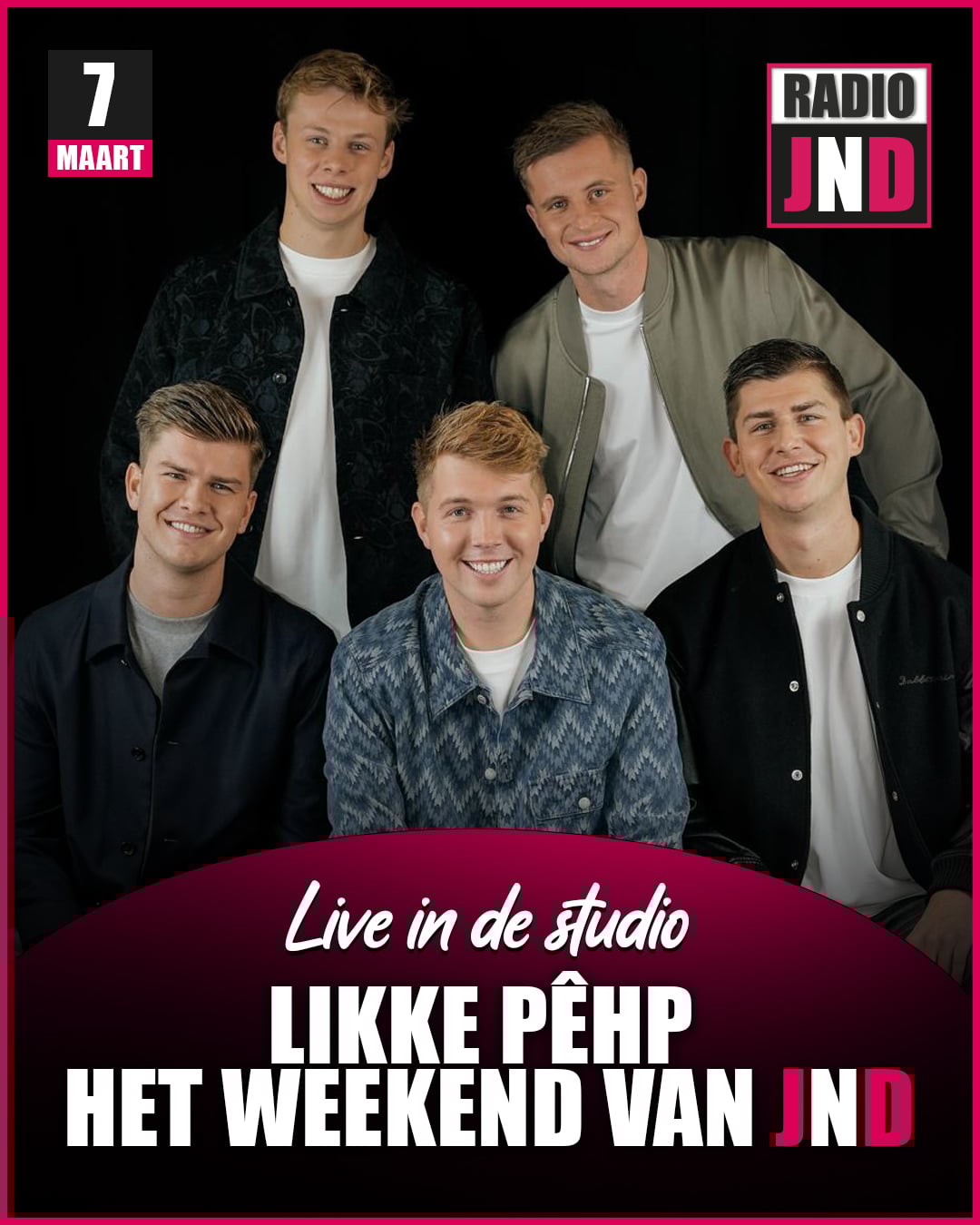 𝗟𝗶𝗸𝗸𝗲 𝗣𝗲̂𝗵𝗽 te gast in “Het Weekend van JND”