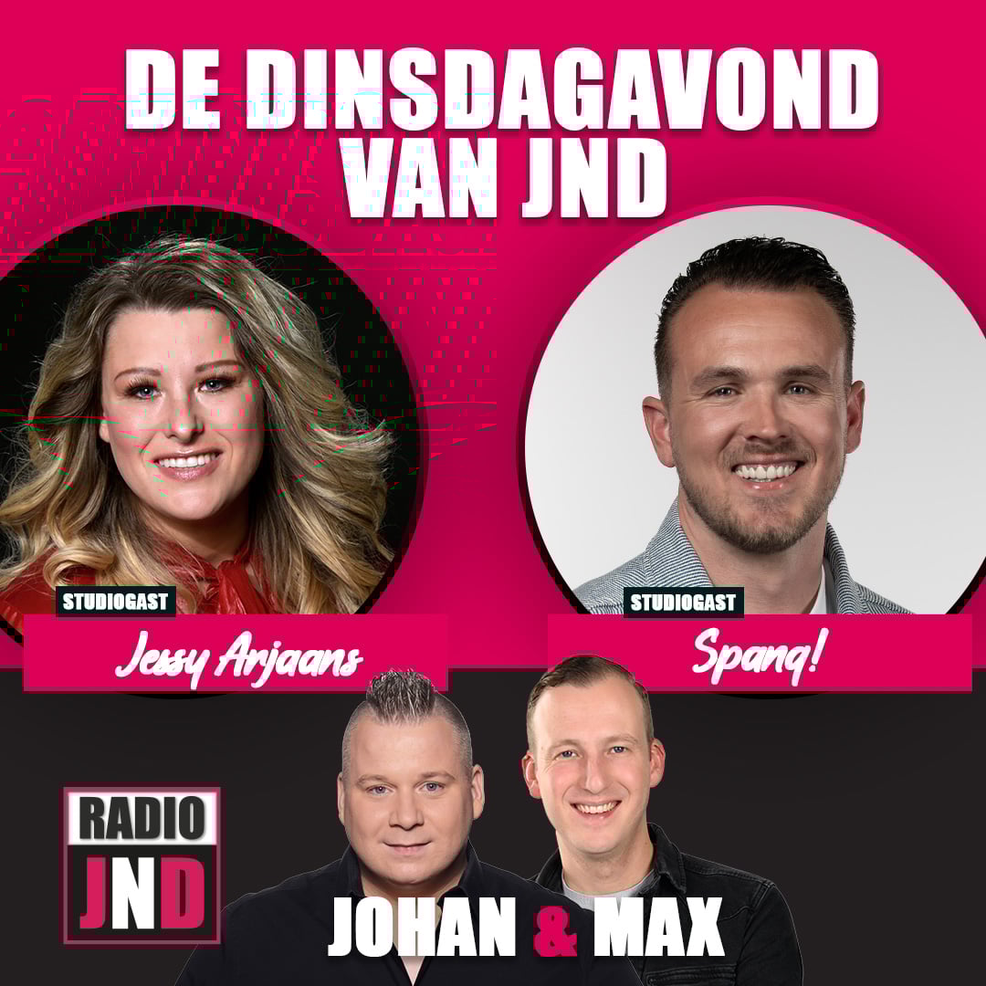 Jessy Arjaans & Spang! te gast bij “De Dinsdagavond van JND”