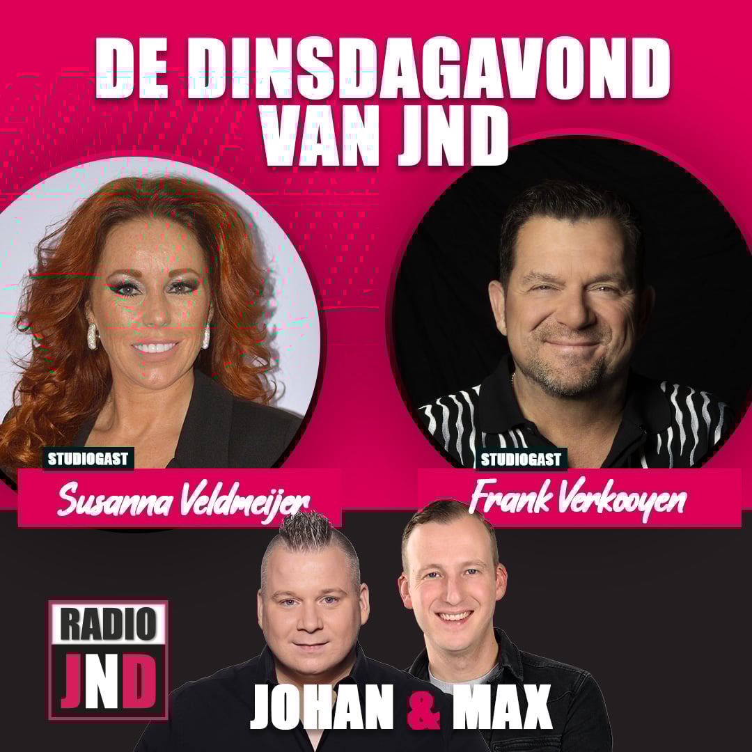 Susanna Veldmeijer & Frank Verkooyen te gast bij “De Dinsdagavond van JND”