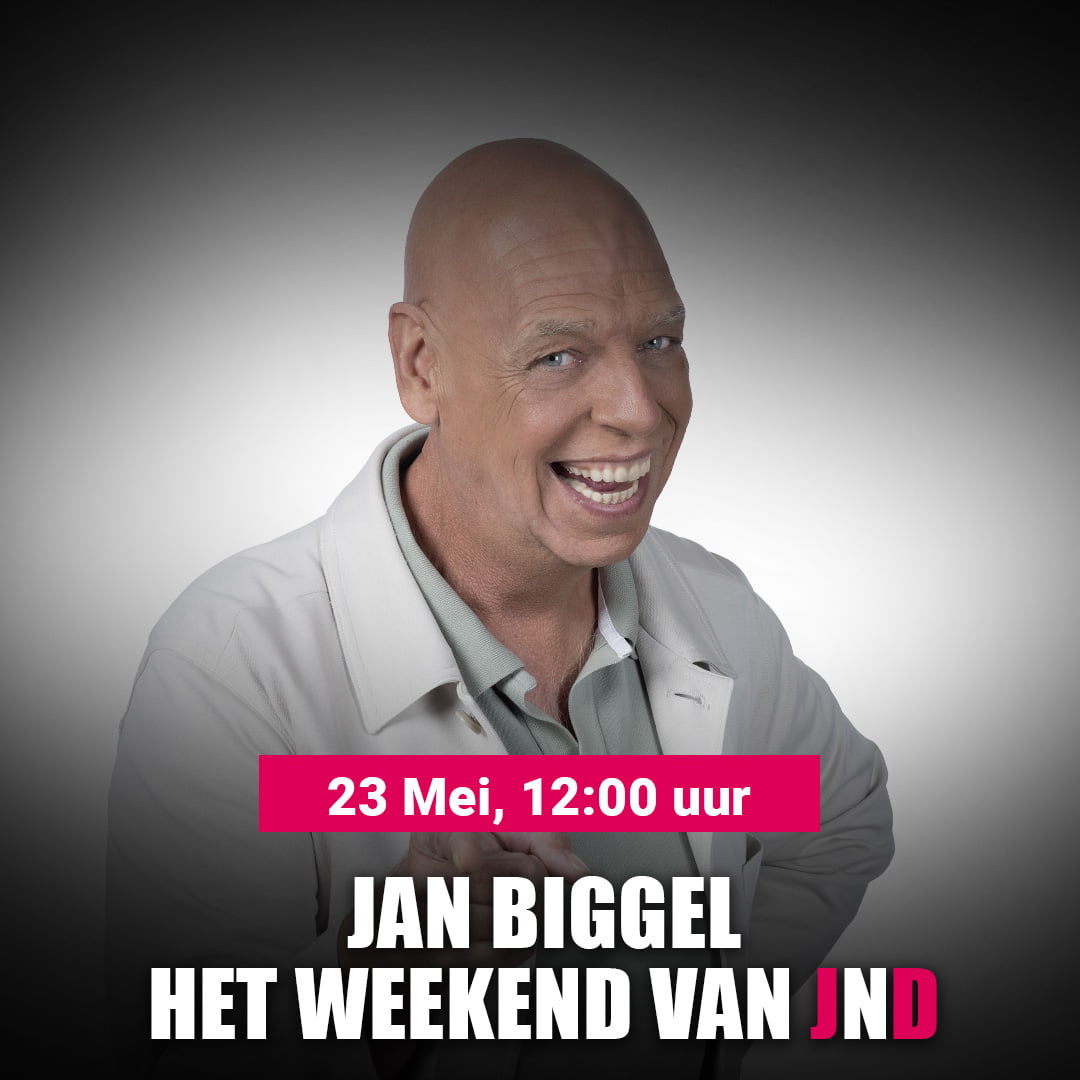 Jan Biggel te gast in “Het Weekend van JND”