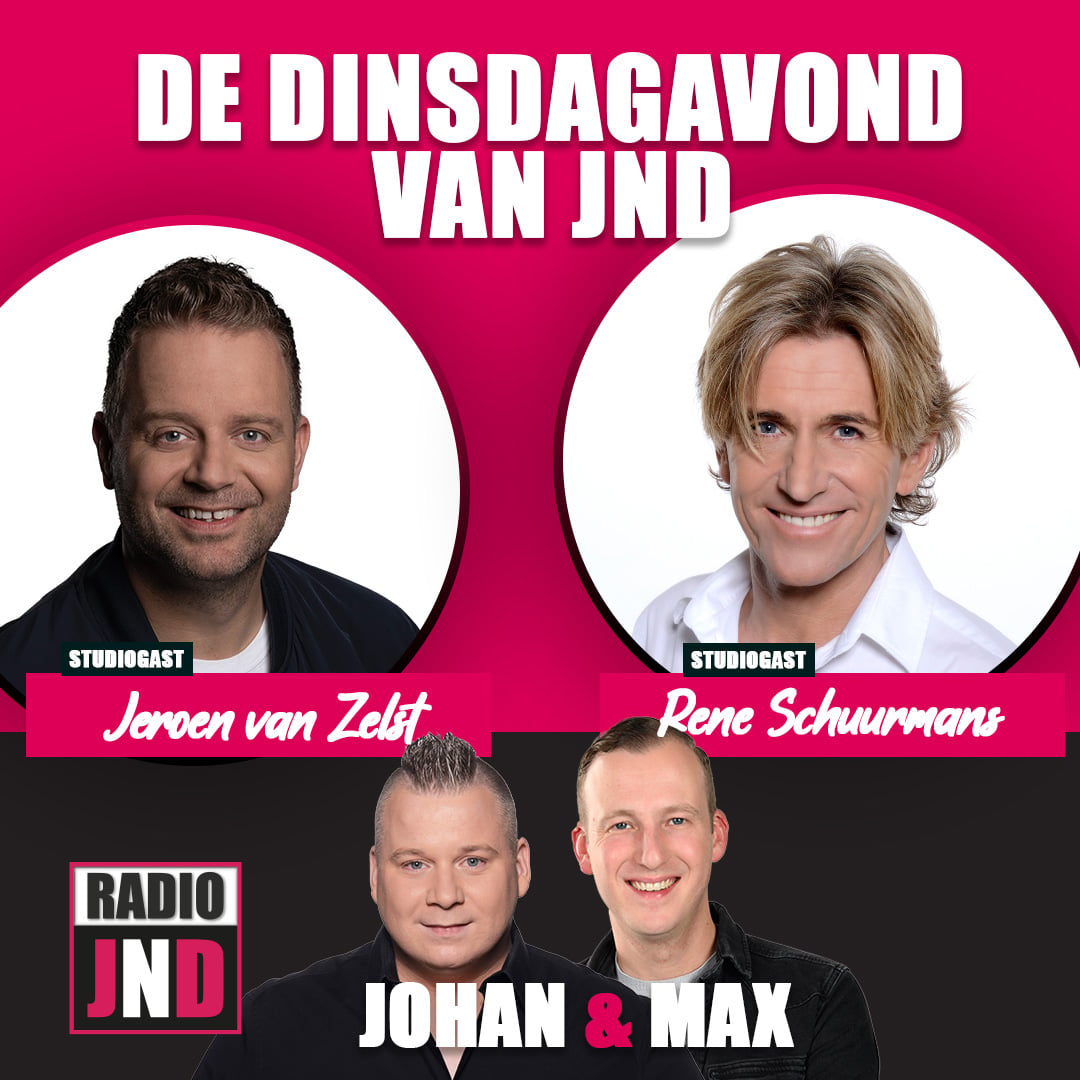 Jeroen van Zelst & Rene Schuurmans te gast bij “De Dinsdagavond van JND”