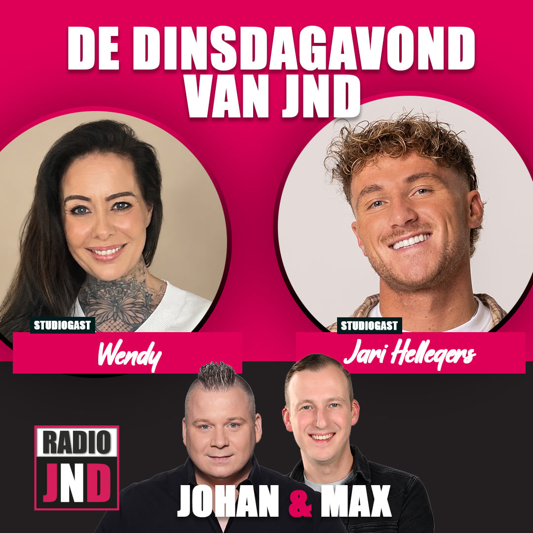 Wendy & Jari Hellegers te gast bij “De Dinsdagavond van JND”