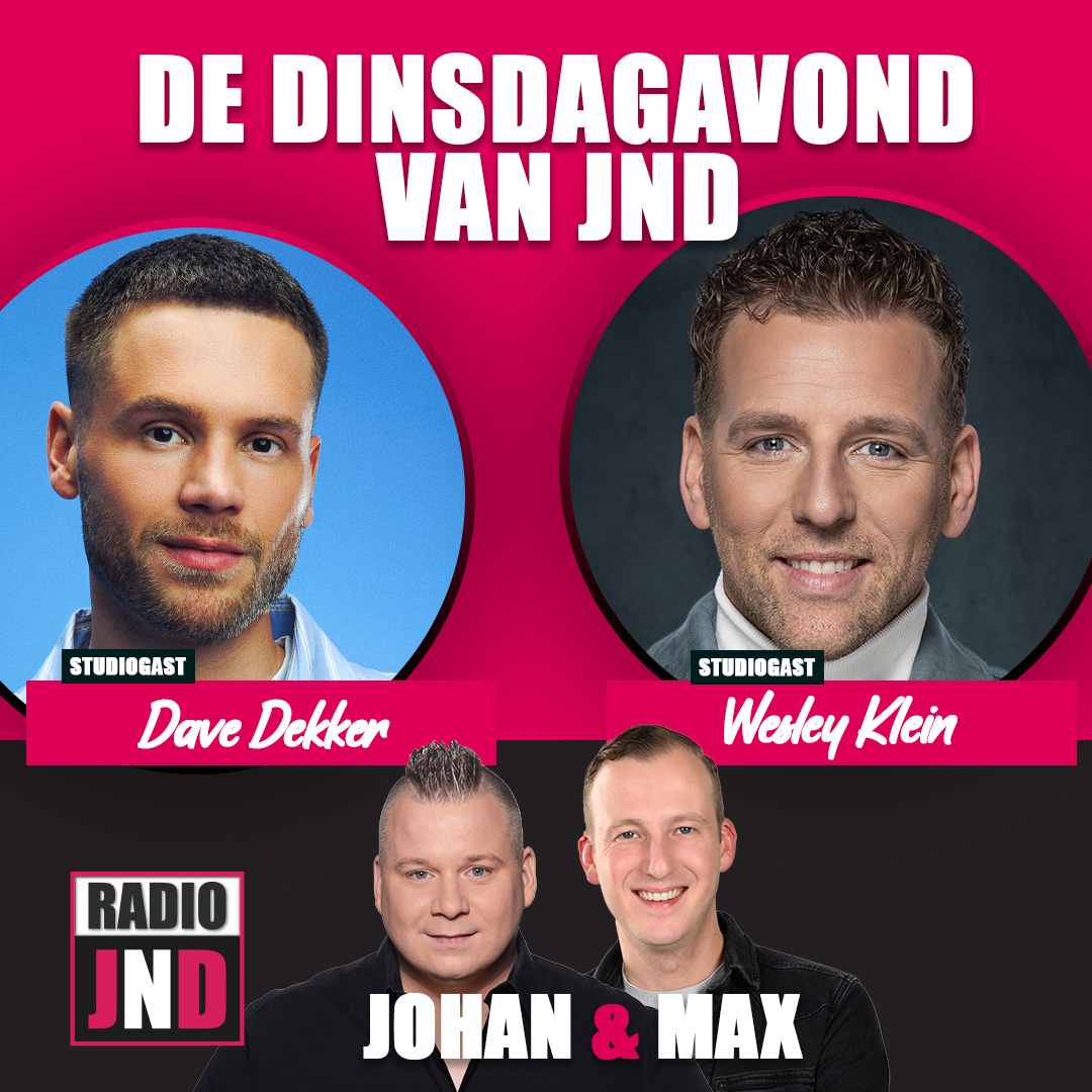 Dave Dekker & Wesley Klein te gast bij “De Dinsdagavond van JND”