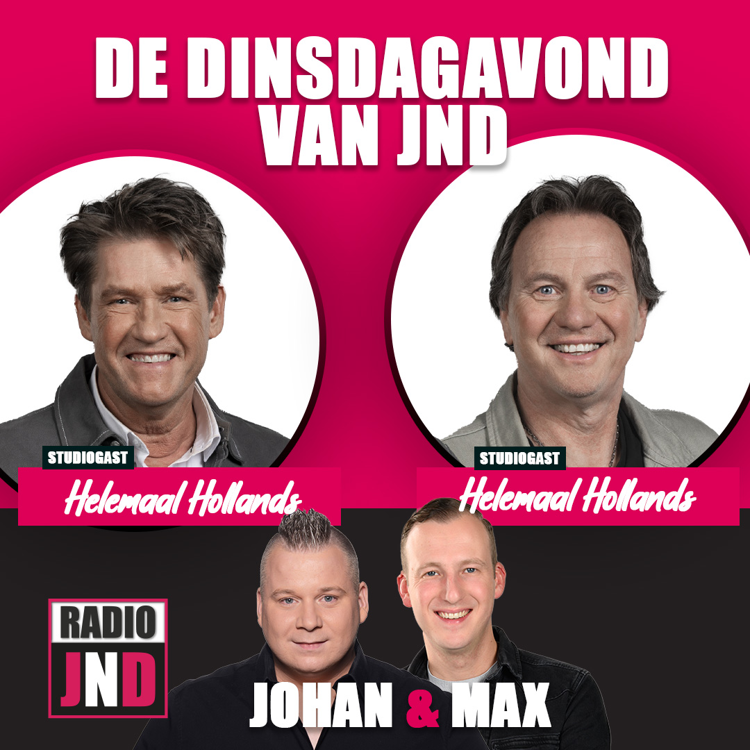 Helemaal Hollands te gast bij “De Dinsdagavond van JND”